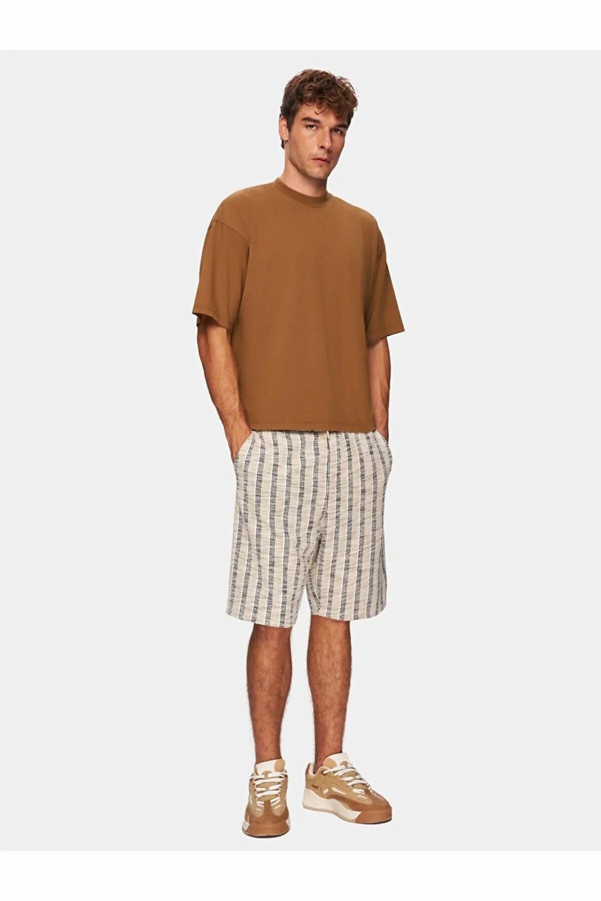 Ltb Honote Erkek Tişört - CAMEL