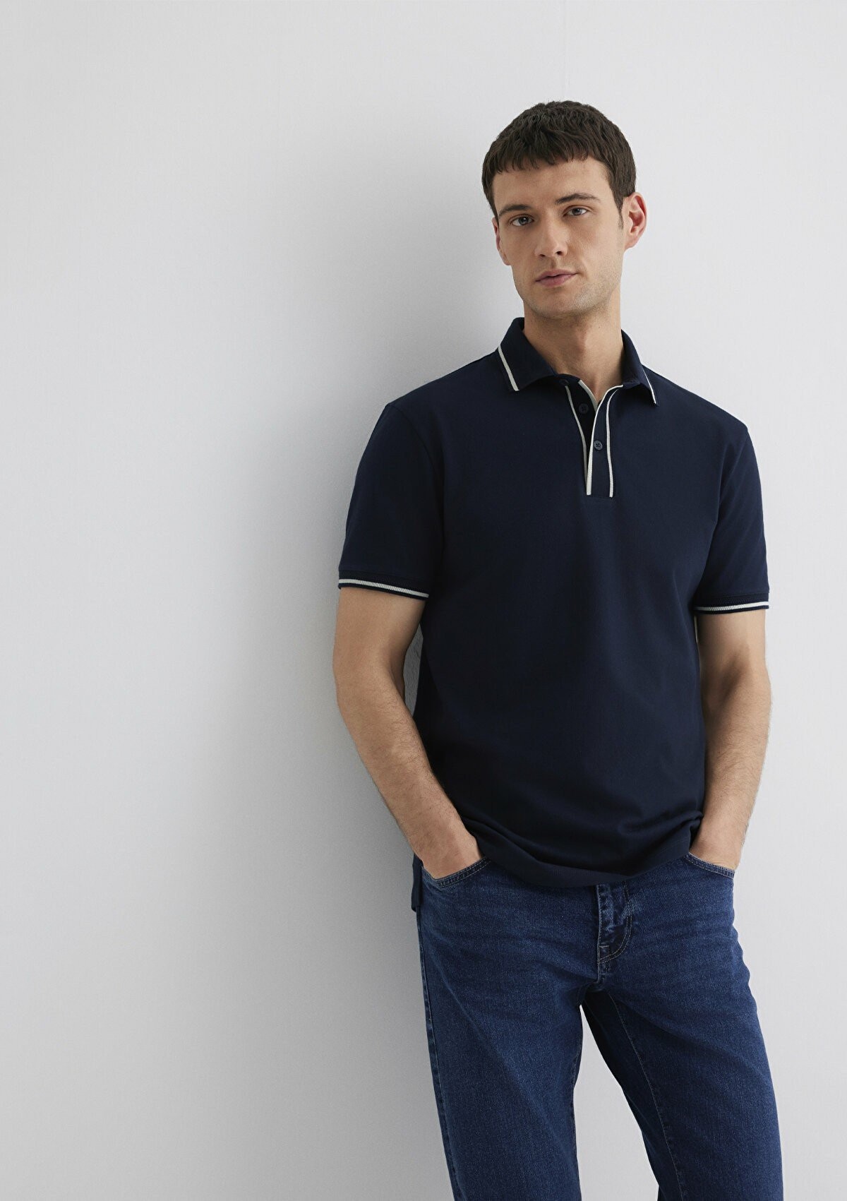 Mavi Lacivert Polo Erkek Tişört 0612648-80872 - LACİVERT