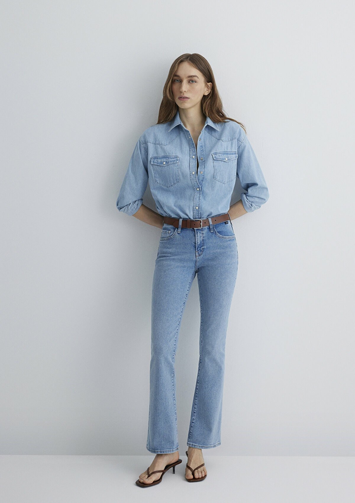 Mavi Molly Lt Premium Blue Kadın Jean Pantolon 1013689190 - MAVİ
