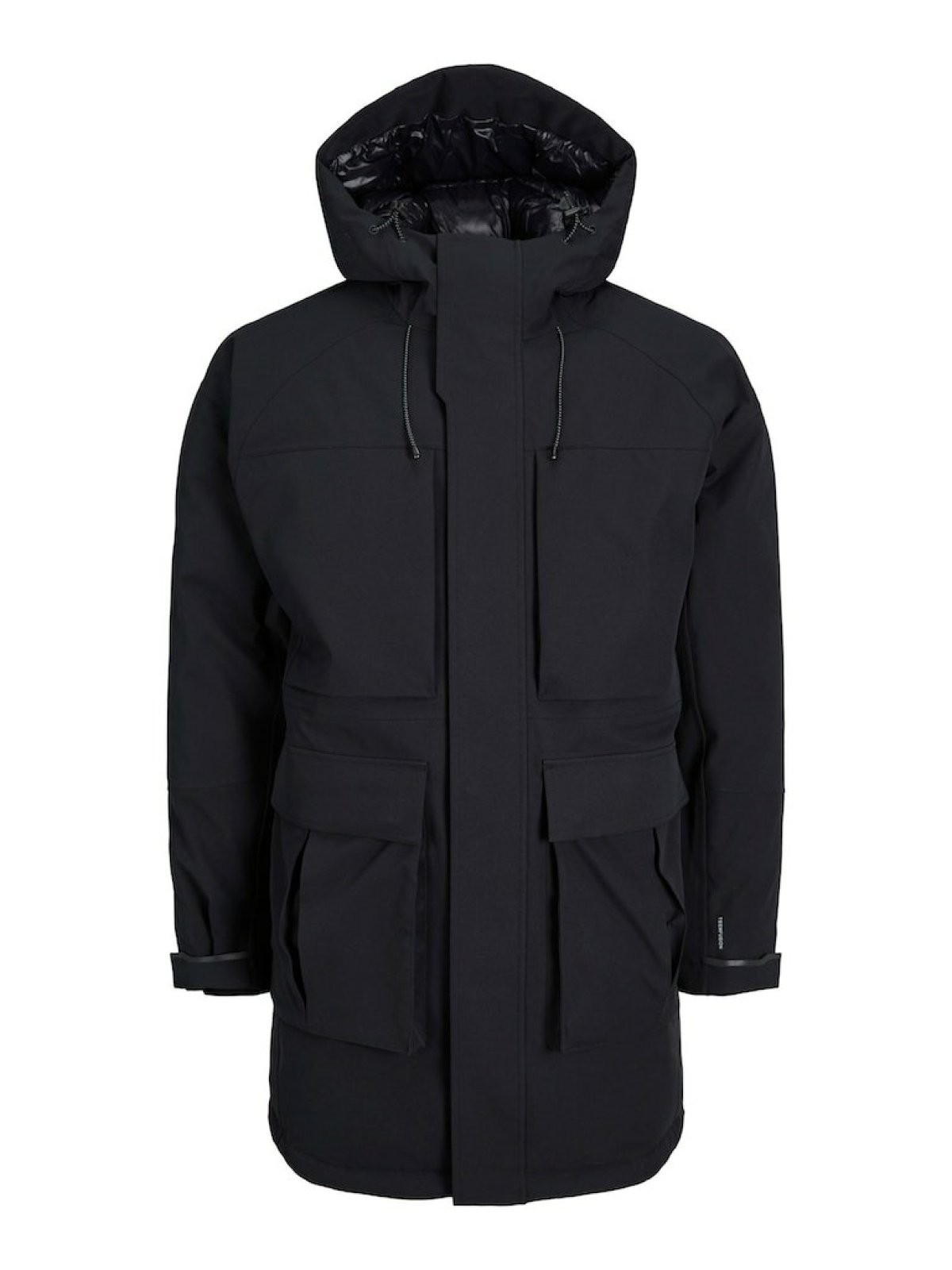 Jack Jones Lab Erkek Parka 12241186 - SİYAH