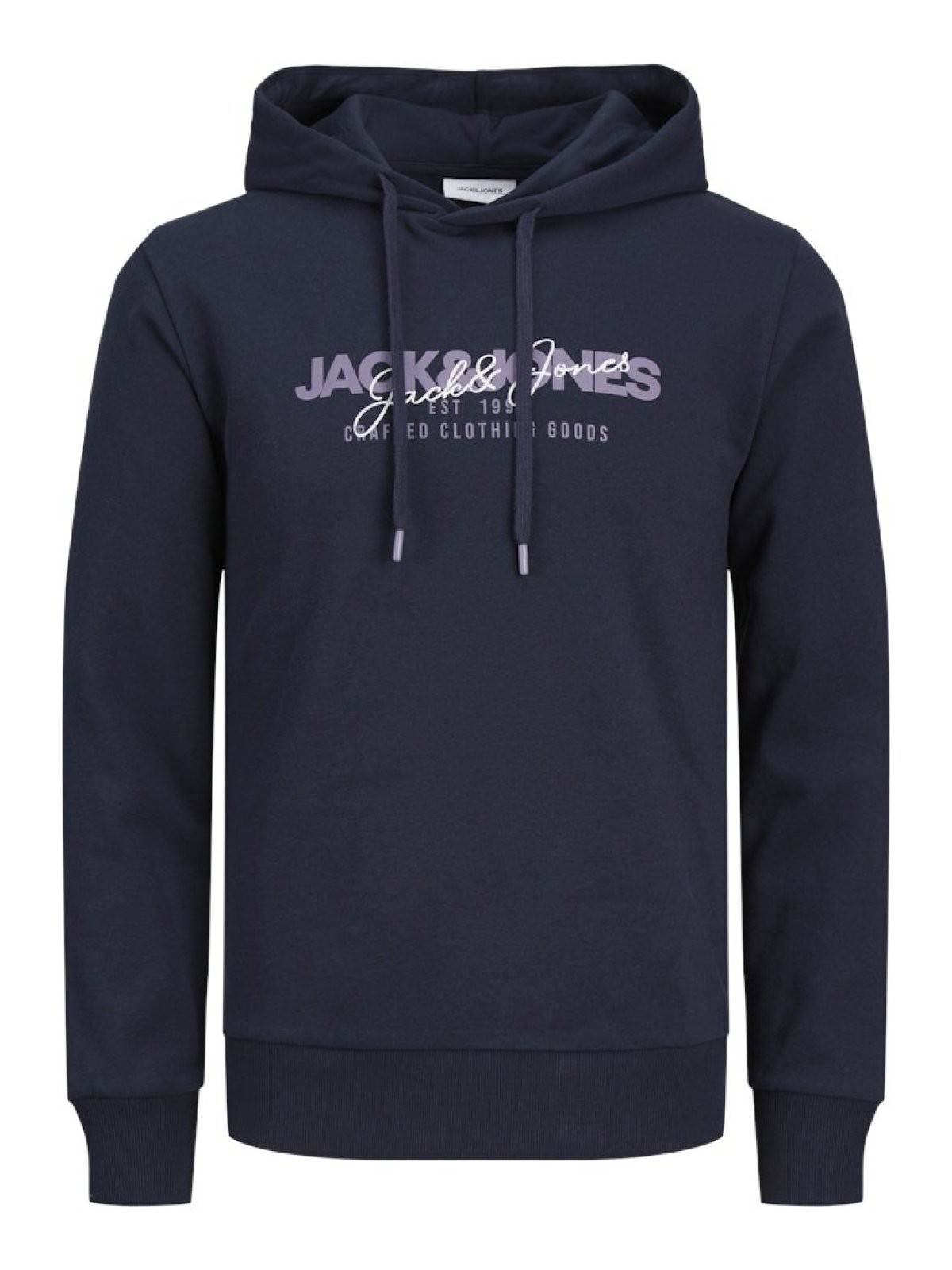 Jack Jones Alvıs Kapüşonlu Erkek Sweat 12256848 - LACİVERT