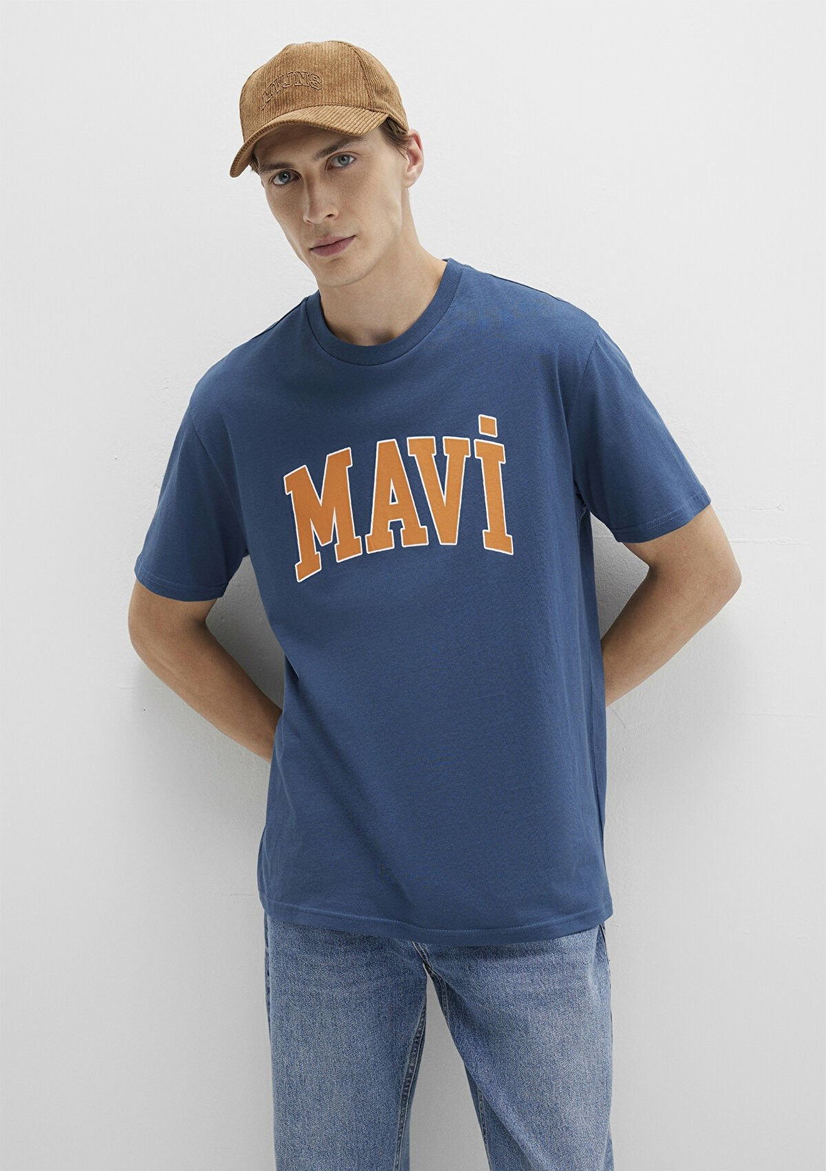 Mavi Logo Erkek Tişört 0611711-90609 - KIRMIZI