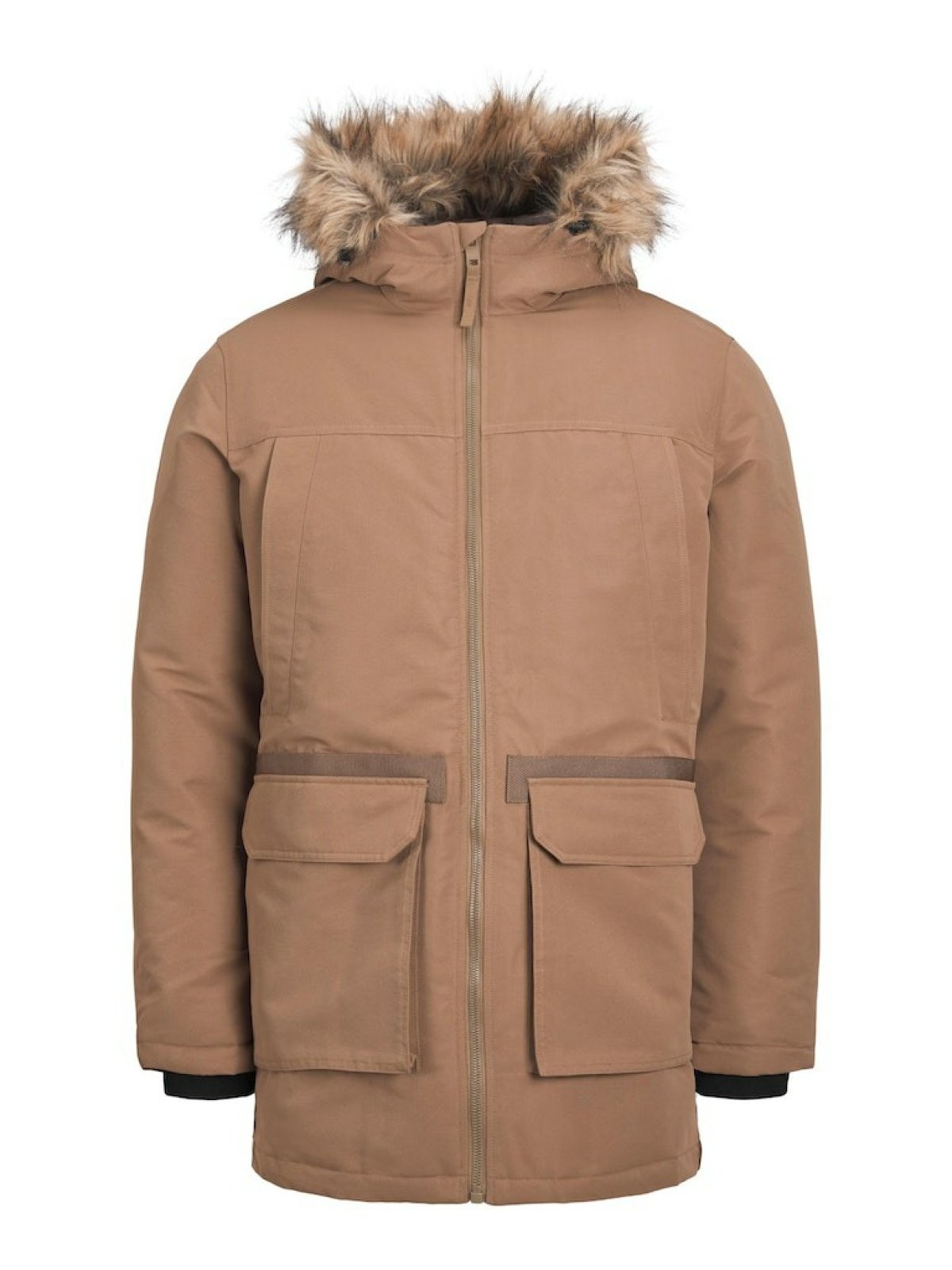 Jack Jones Wıng Erkek Parka 12235858 - KAHVE