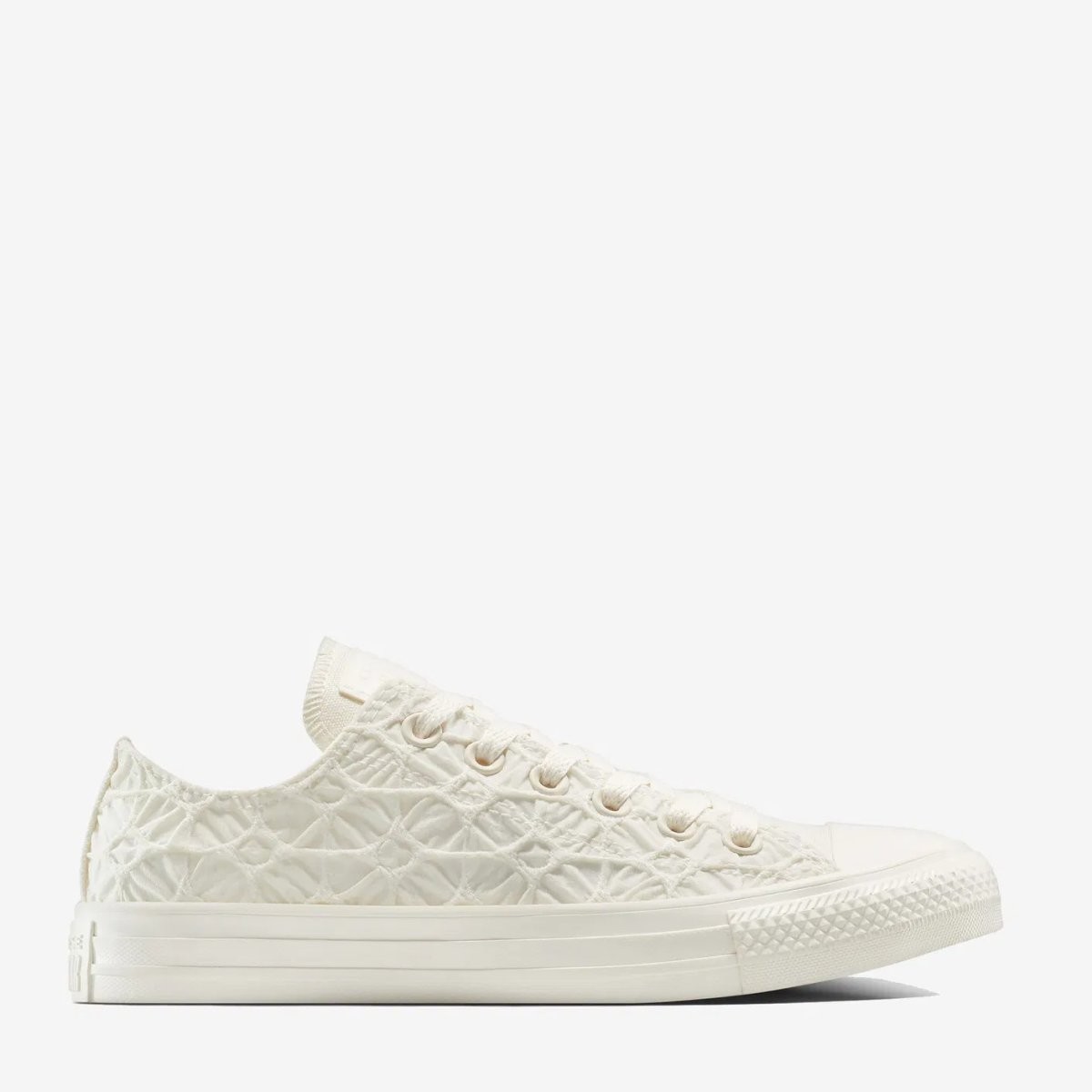 Converse Chuck Taylor All Star Textured Materıal Kadın Ayakkabı A13515C - KREM