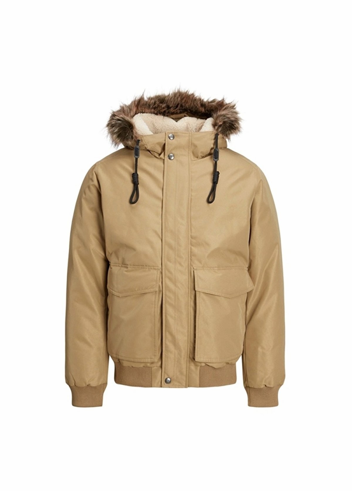 Jack Jones Davıd Bomber Erkek Mont 12236034 - BEJ