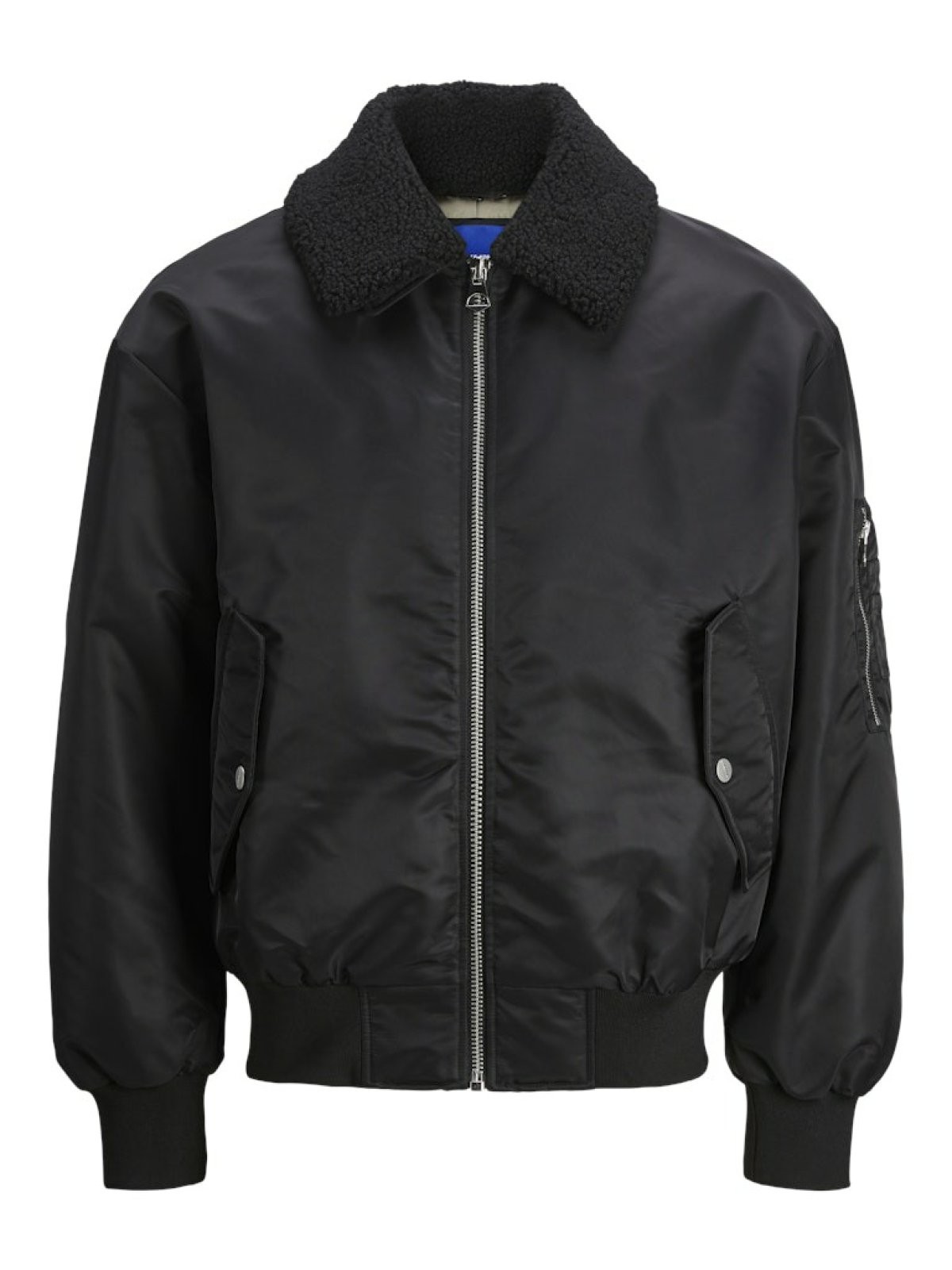 Jack Jones Queen Bomber Erkek Ceket 12261827 - SİYAH
