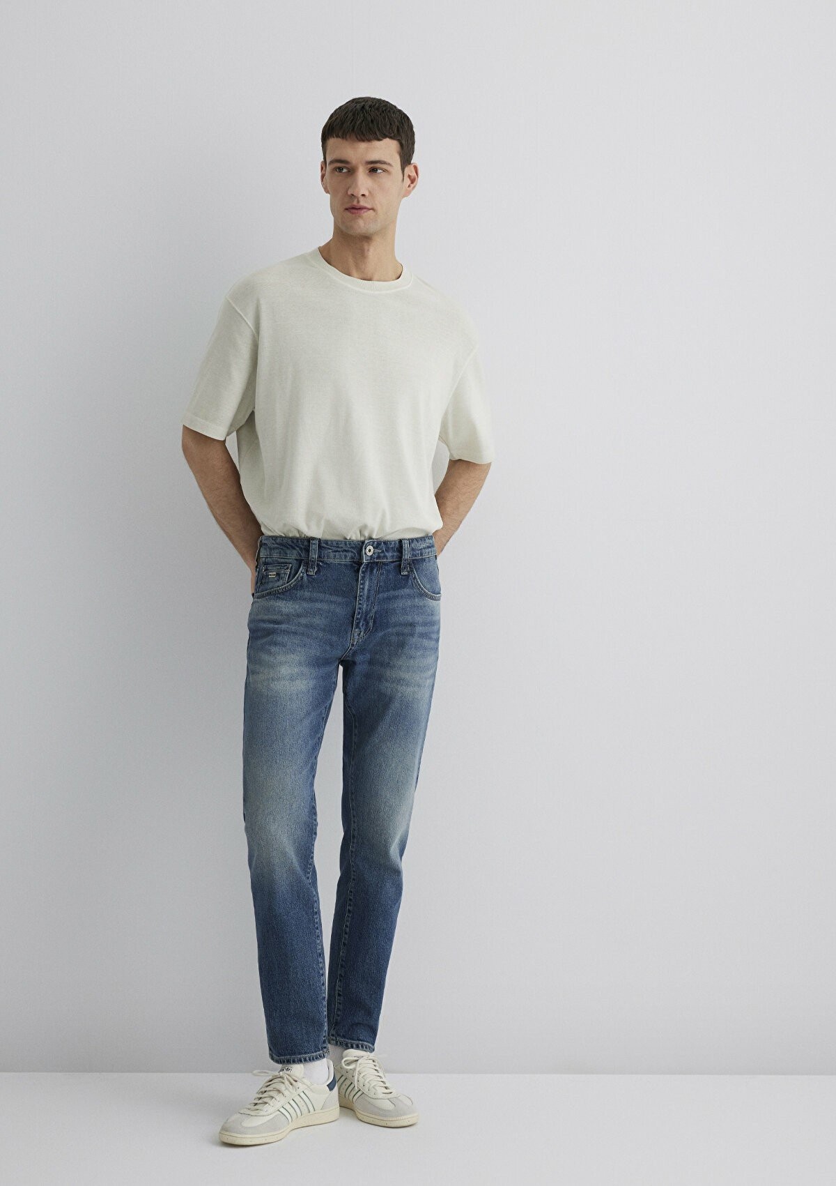 Mavi Mılan Authentic Blue Mavi Pro Tapered Normal Bel Daralan Paça Erkek Jean Pantolon 0081089655 - MAVİ