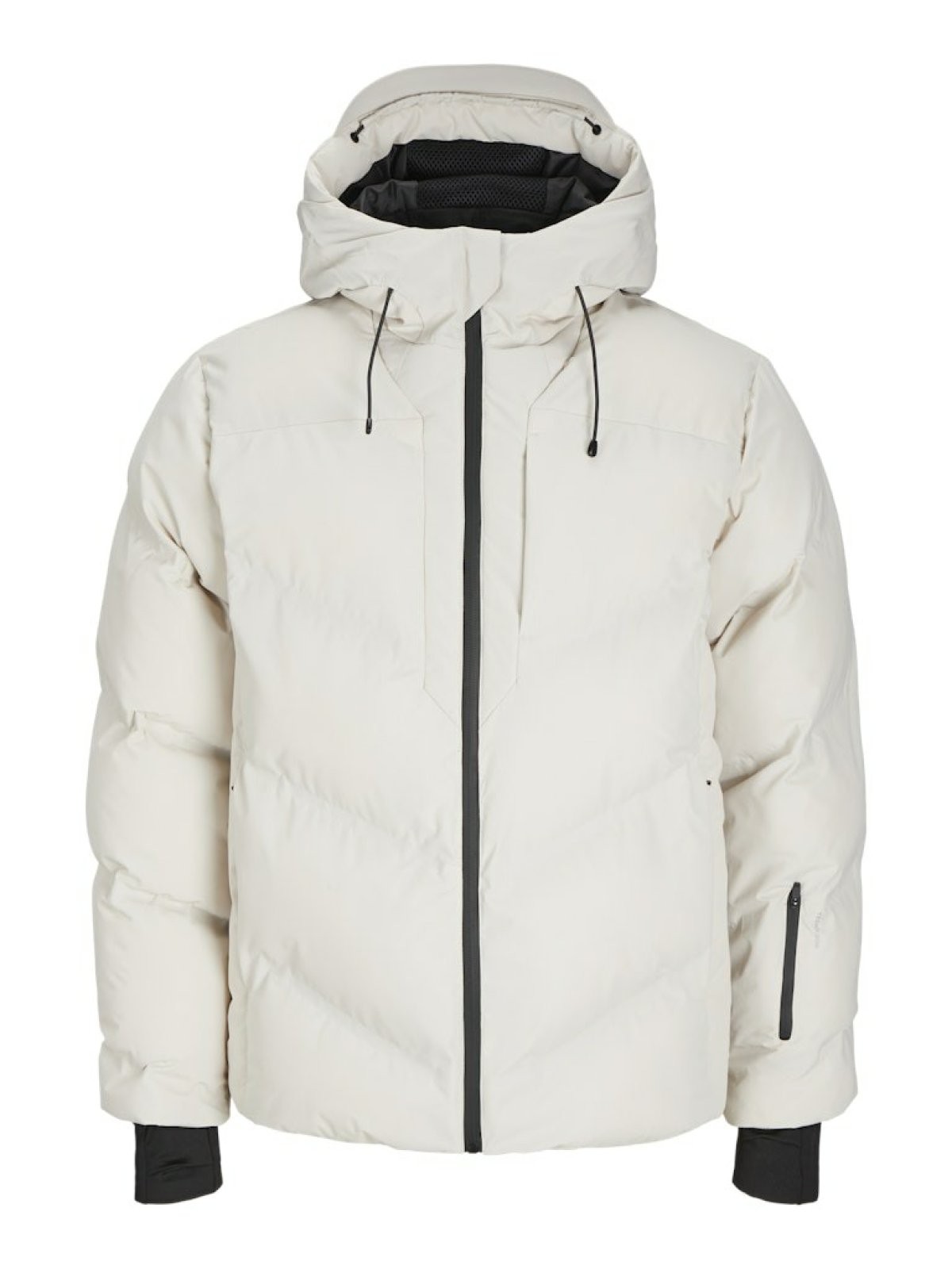 Jack Jones Slay Heat Qulted Puffer Erkek Mont 12260482 - BEJ