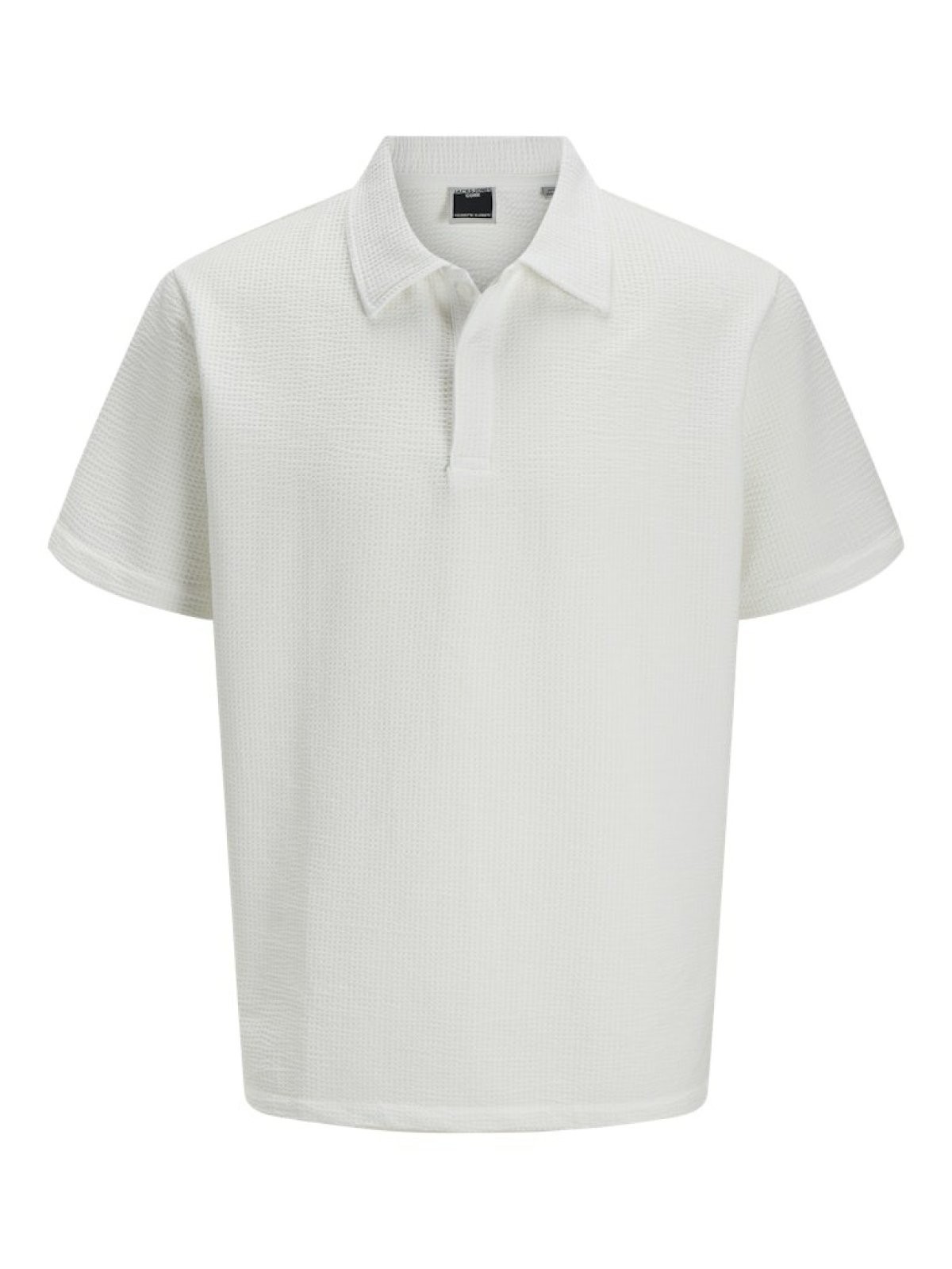 Jack Jones Sago Textured Erkek Polo Yaka Tişört 12276735 - BEYAZ