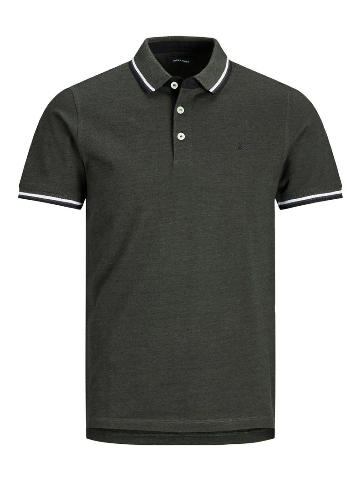 Jack Jones paulos Polo Yaka Erkek Tişört 12136668 - HAKİ