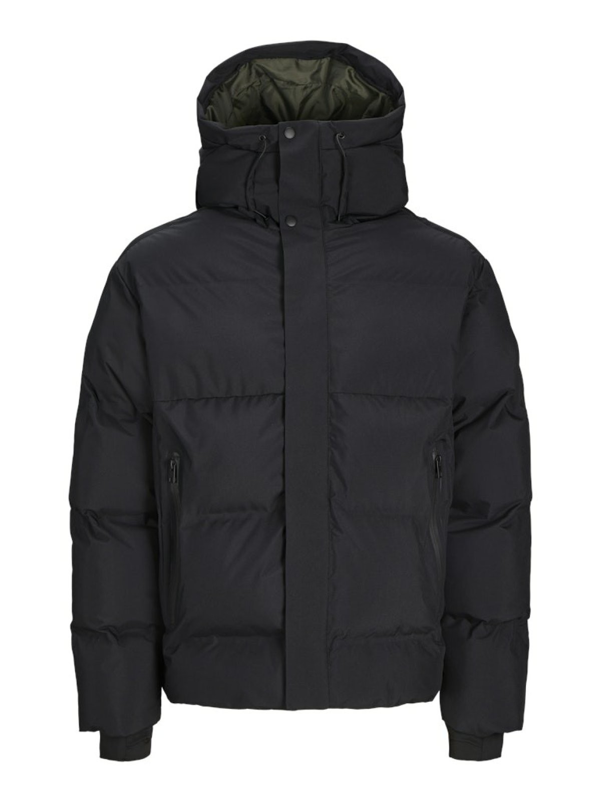 Jack Jones Alpha Puffer Erkek Mont 12261971 - SİYAH