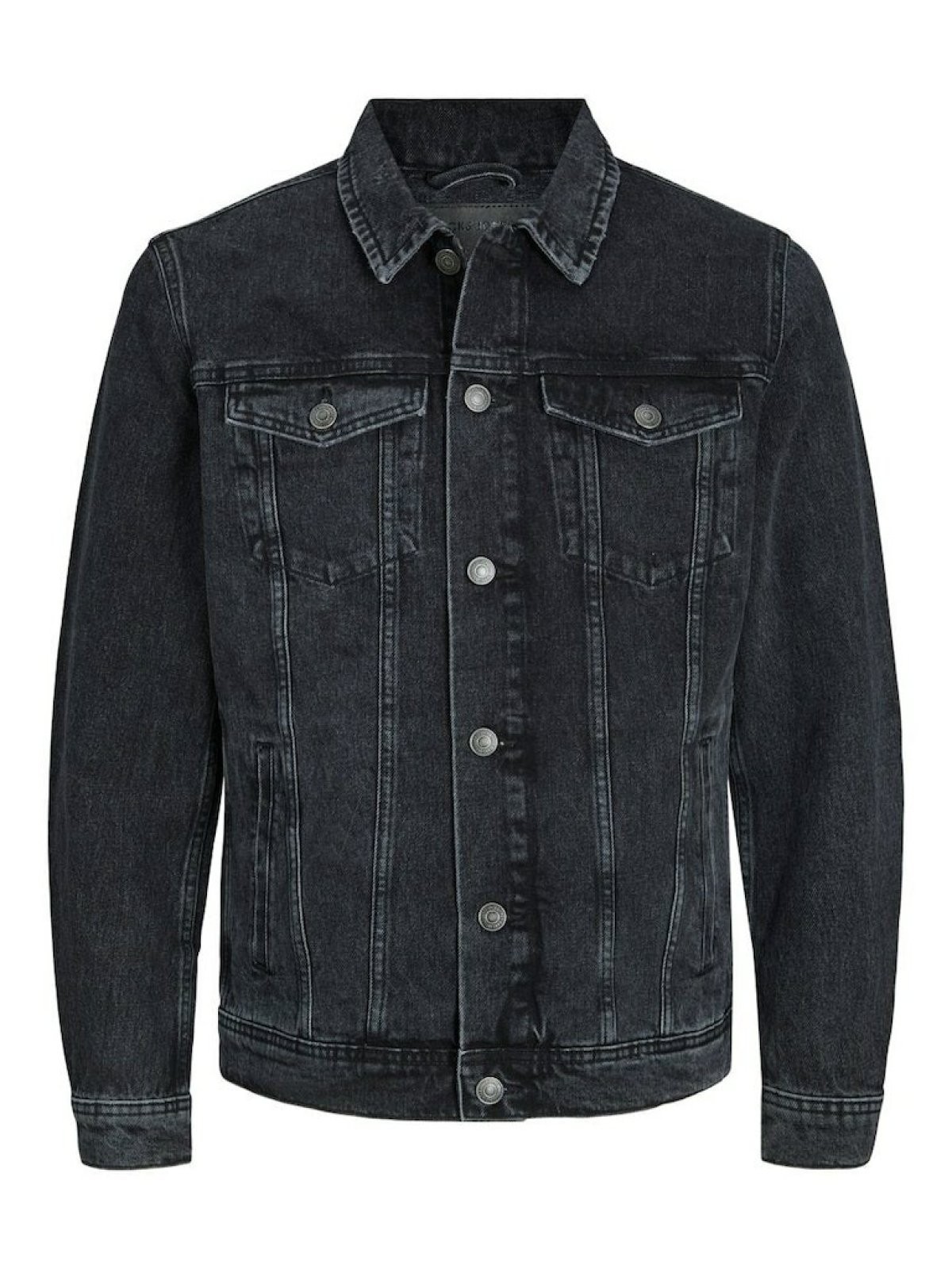 Jack Jones Erkek Jean Jacket 12223613 - SİYAH