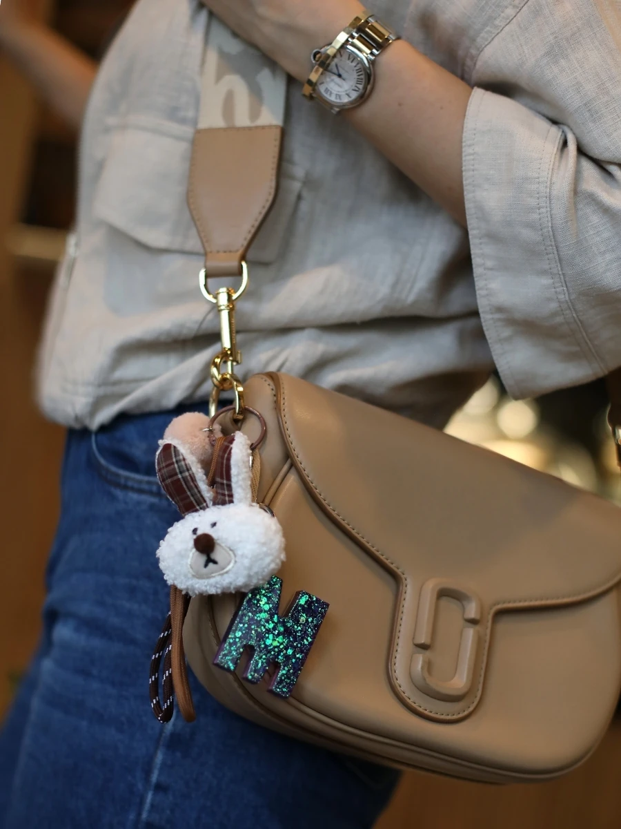 Teddy Bunny Charm – Cozy Loop Edition