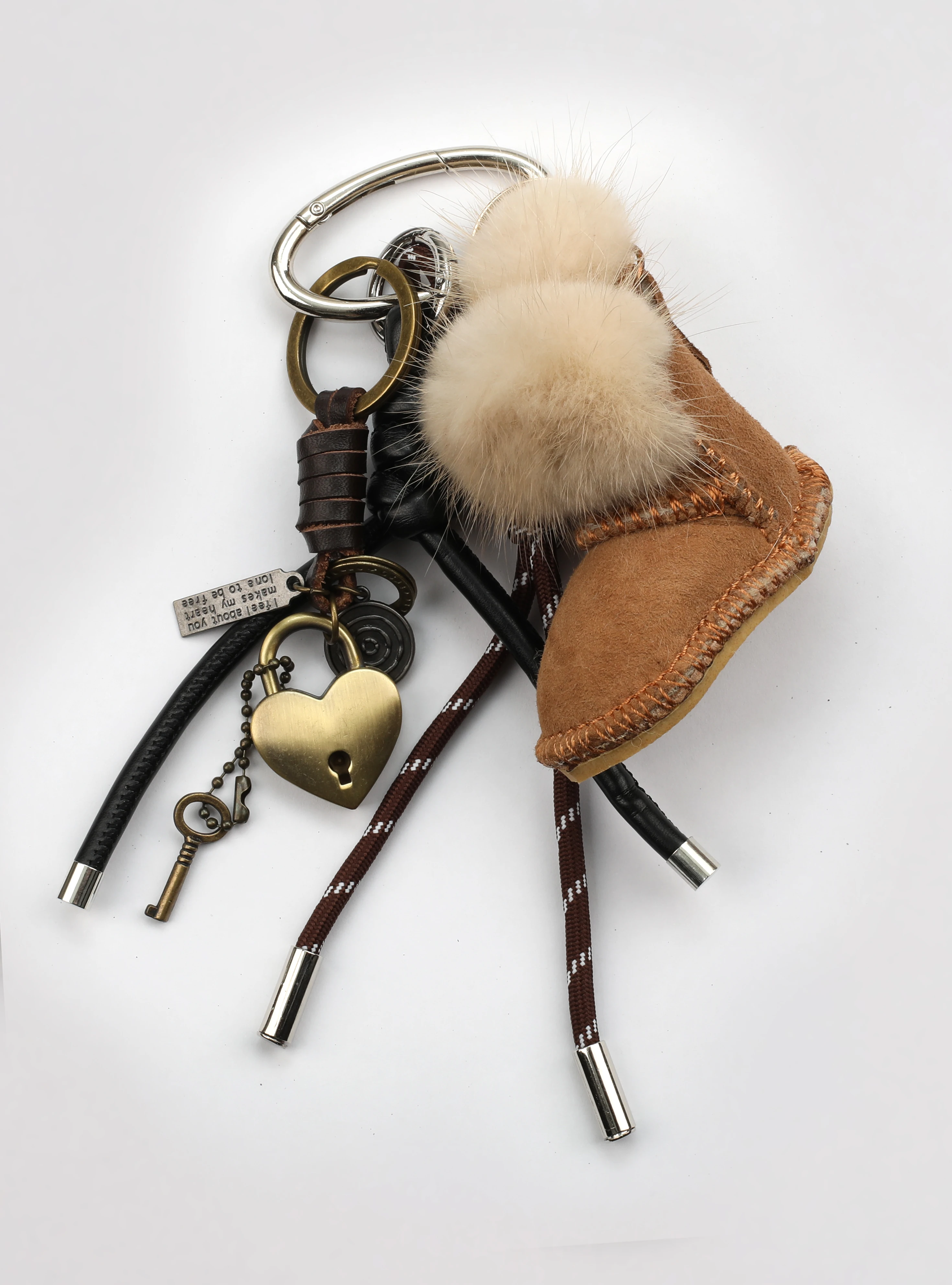Mini Cozy Boot Charm - Heartlock Edition  image