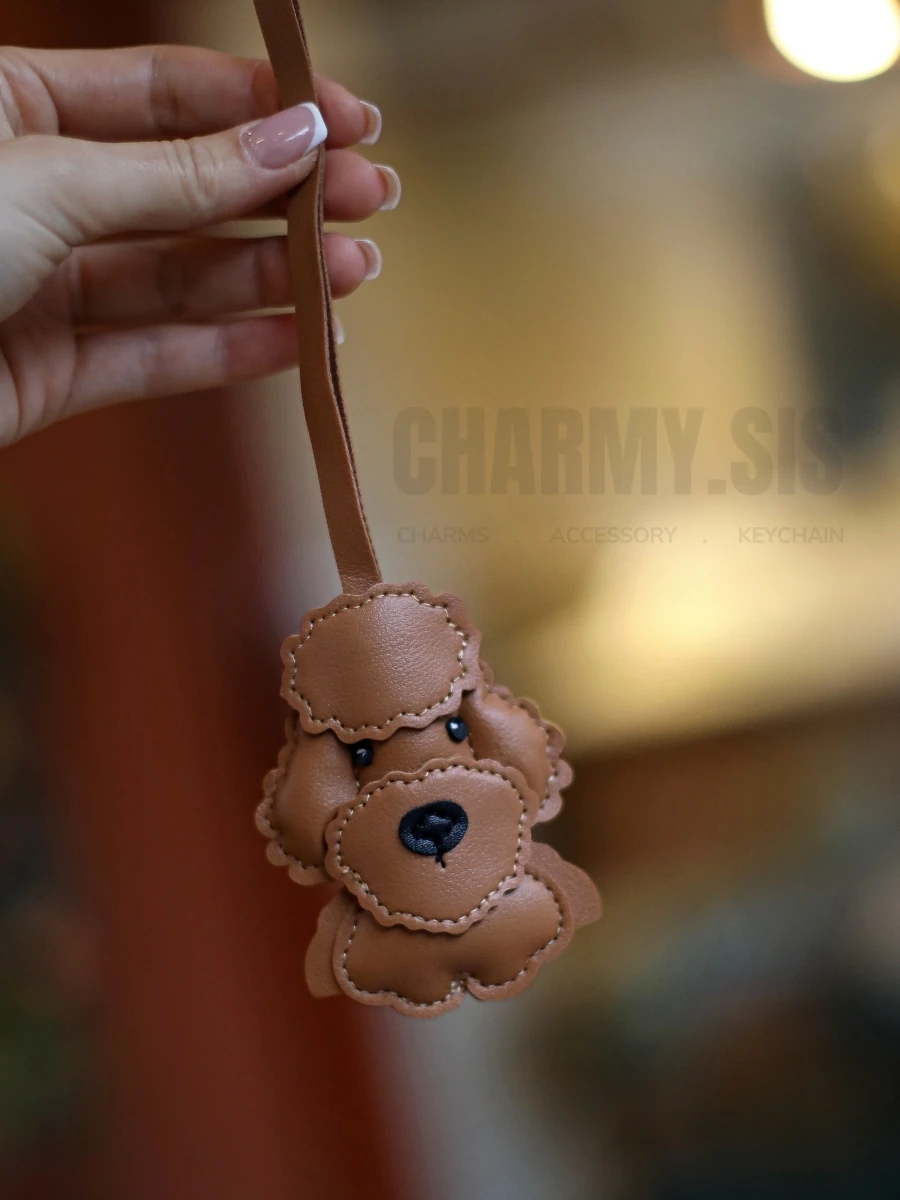 Poodle Charm – Toffee Pup Edition