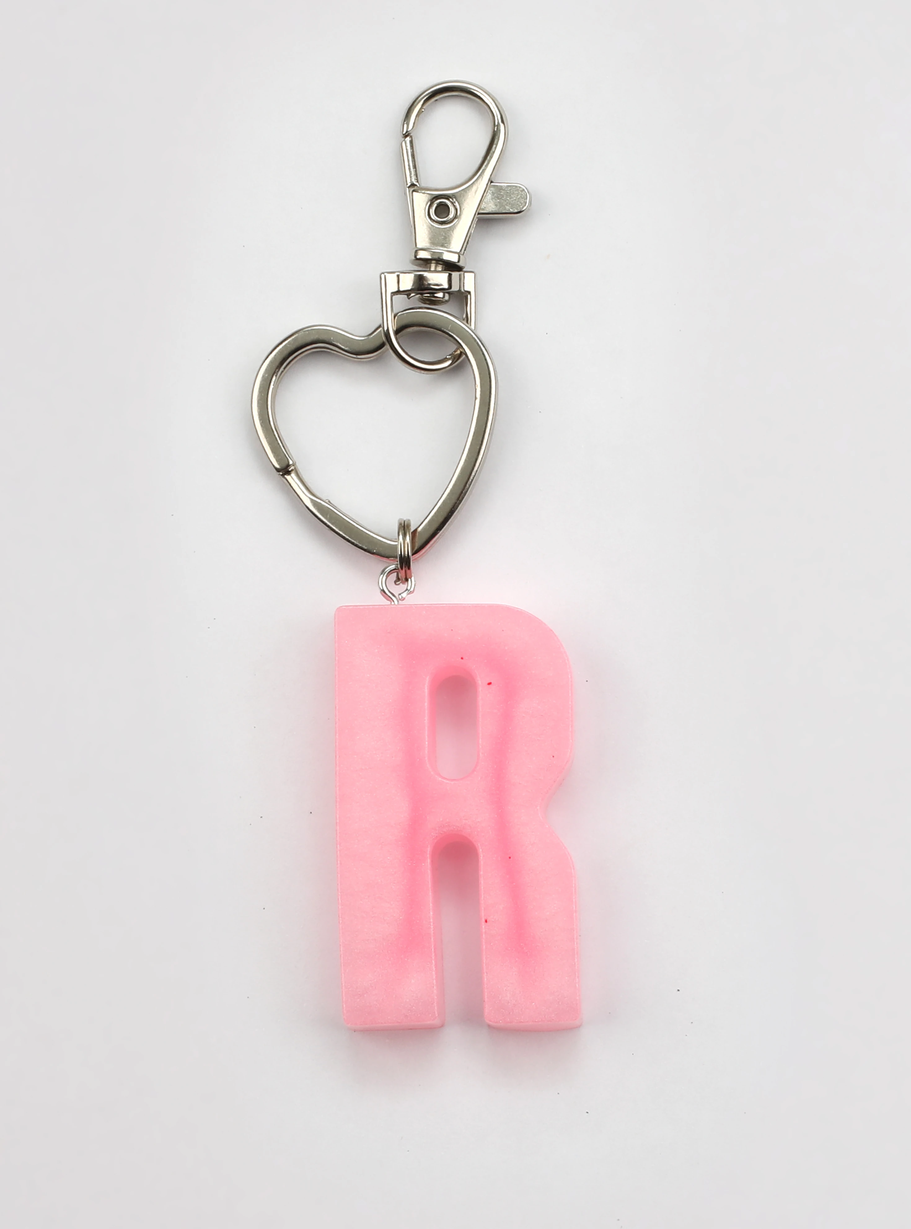 Neon Pembe | Harf Anahtarlık Kişiye Özel Epoksi Üretim image