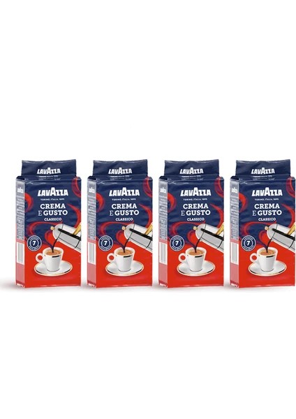 Lavazza Crema E Gusto Classico Filtre Kahve 250 gr X4