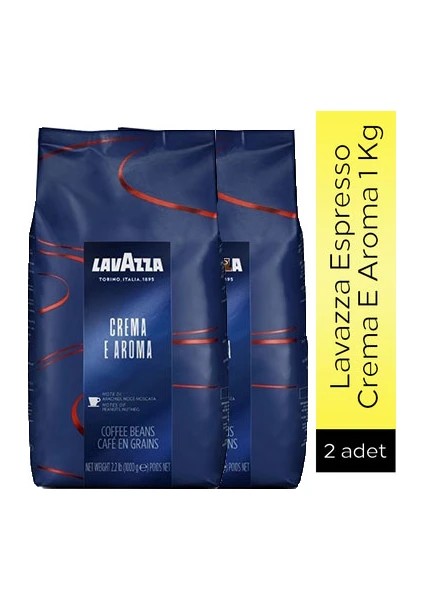 Lavazza Espresso Crema E Aroma 1 kg x 2'li