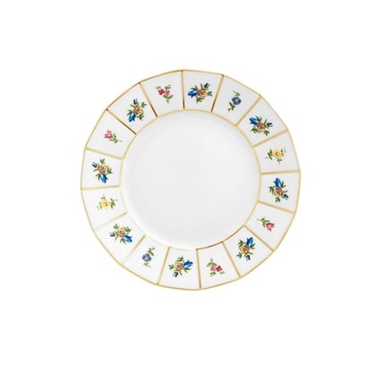 FURSTENBERG Pasta Tabağı GRECQUE MILLE FLEURS | 19cm