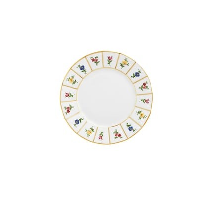 FURSTENBERG Pasta Tabağı GRECQUE MILLE FLEURS | 15,2cm