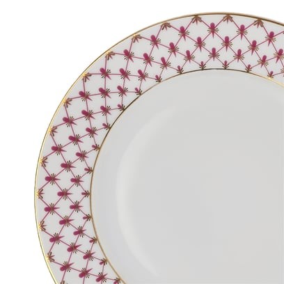 IMPERIAL PORCELAIN Yemek Servis Tabağı Net-blues Pembe | 27 cm