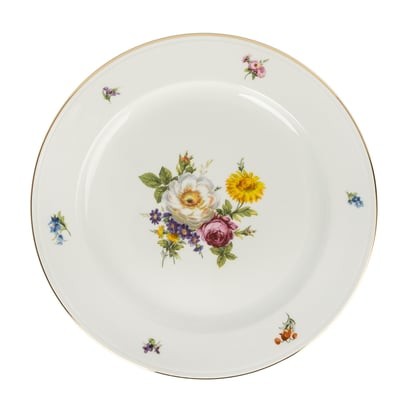 FURSTENBERG Servis Tabağı ALT FURSTENBERG BUNTE BLUME | 26,2cm