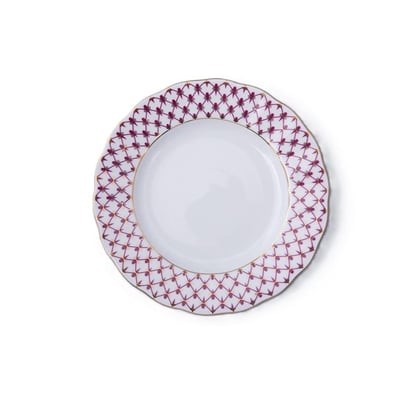 IMPERIAL PORCELAIN Pasta Tabağı Net-blues Pembe | 18 cm