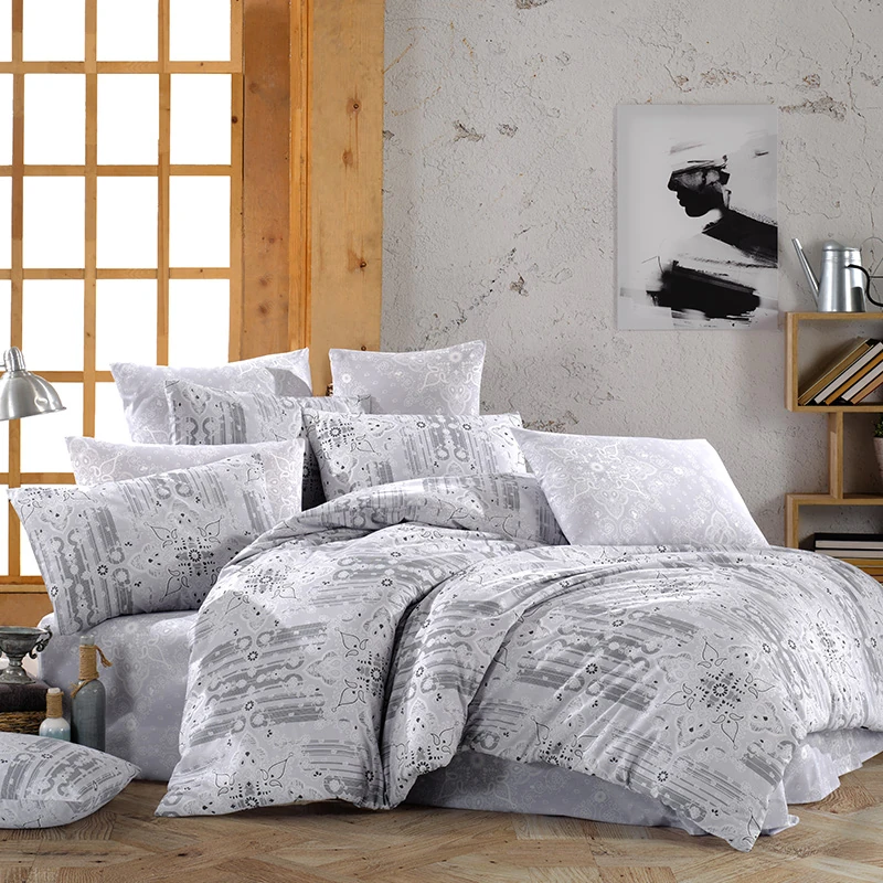 Eva Çift Kişilik %100 Pamuklu Nevresim Takımı