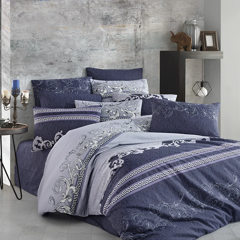 Eva Çift Kişilik %100 Pamuklu Nevresim Takımı