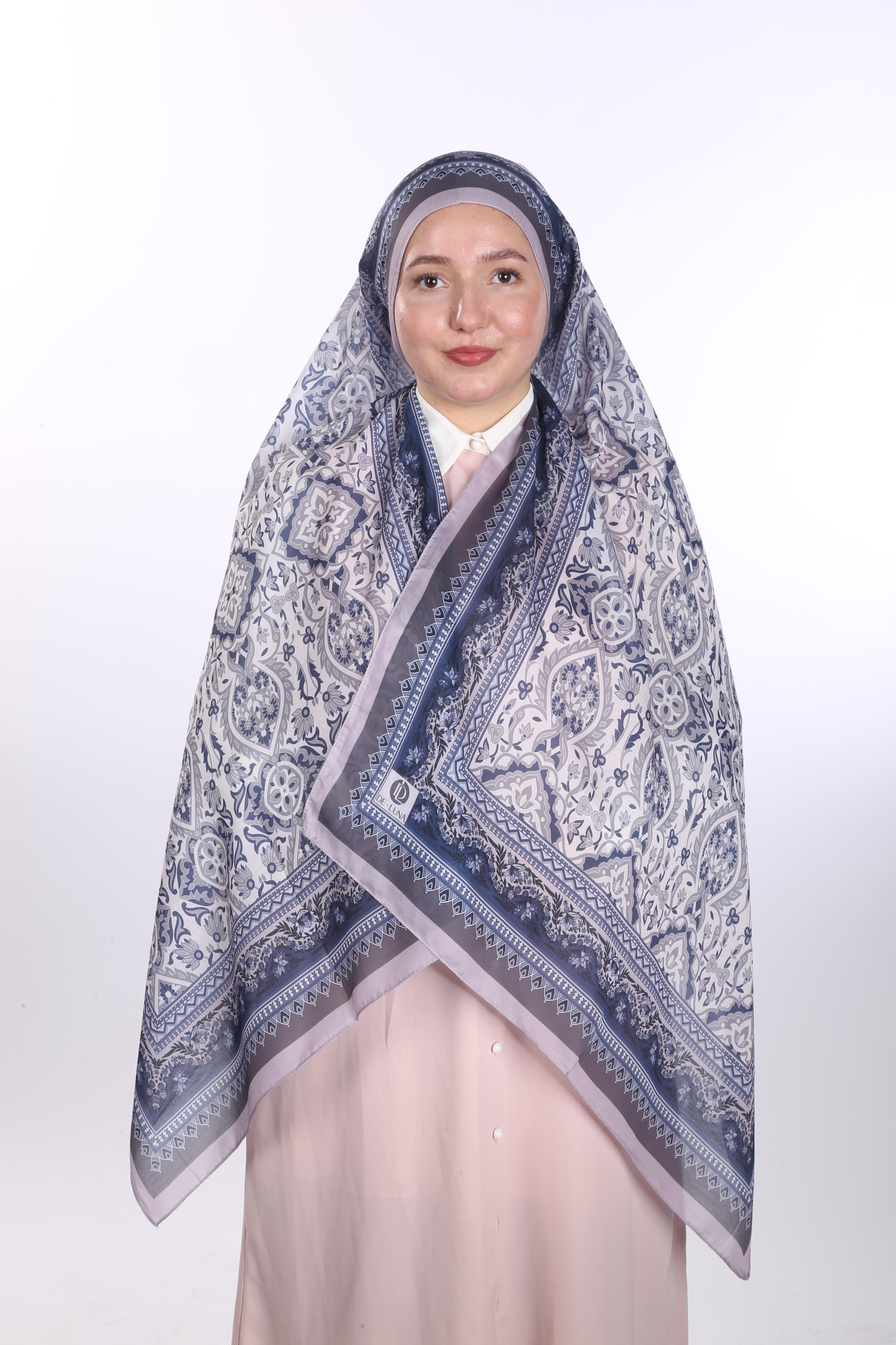 Leyal Desen Soft Şal - Bej