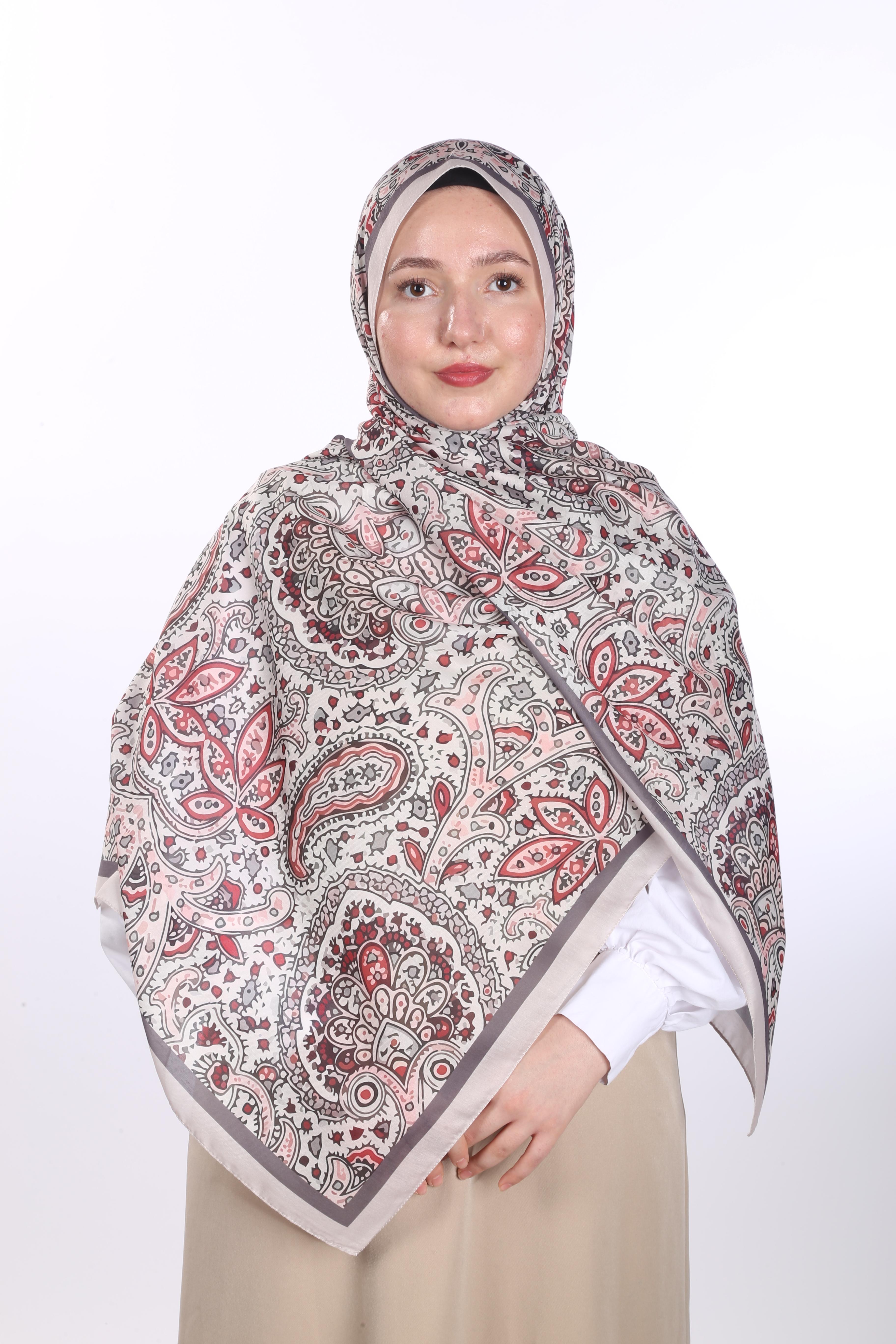Laila Desen Soft Şal - Bej