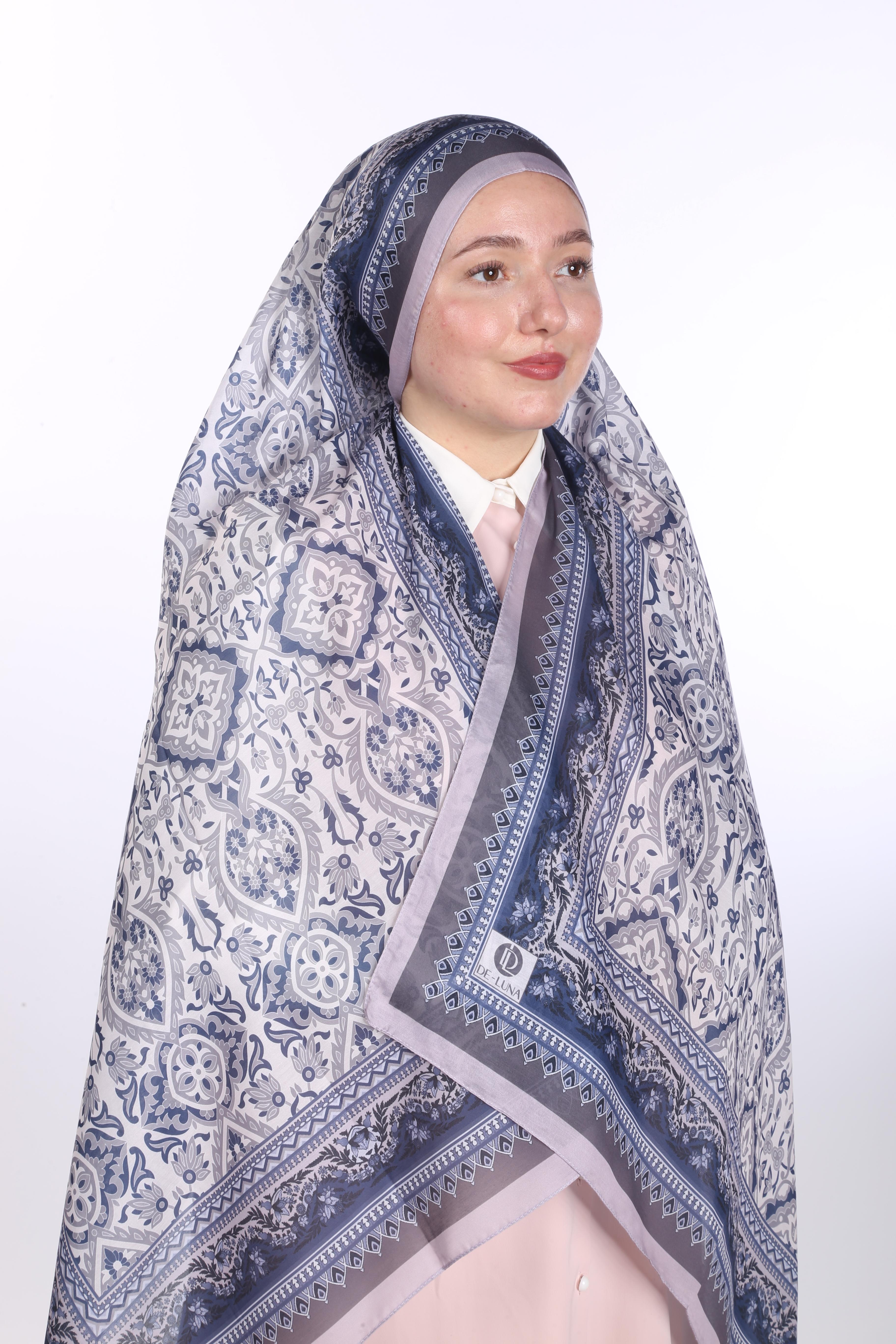 Leyal Desen Soft Şal - Bej