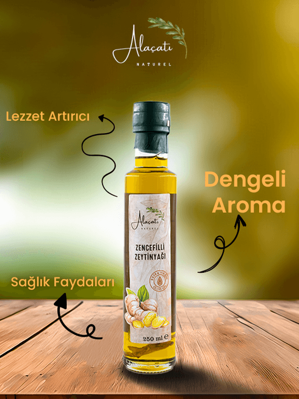 Zencefilli Zeytinyağı 250 ml