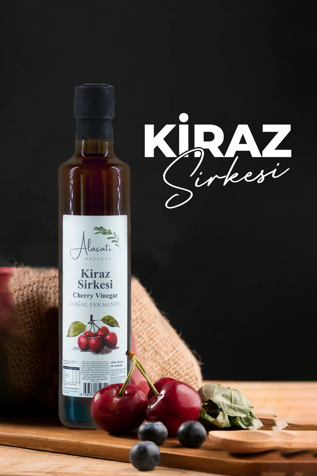 Kiraz Sirkesi 500 ml