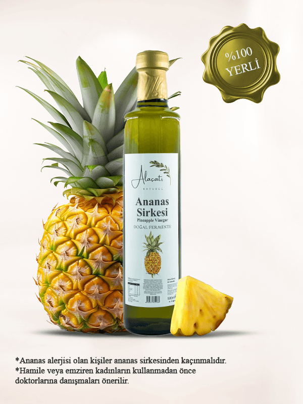 Ananas Sirkesi 500 ml