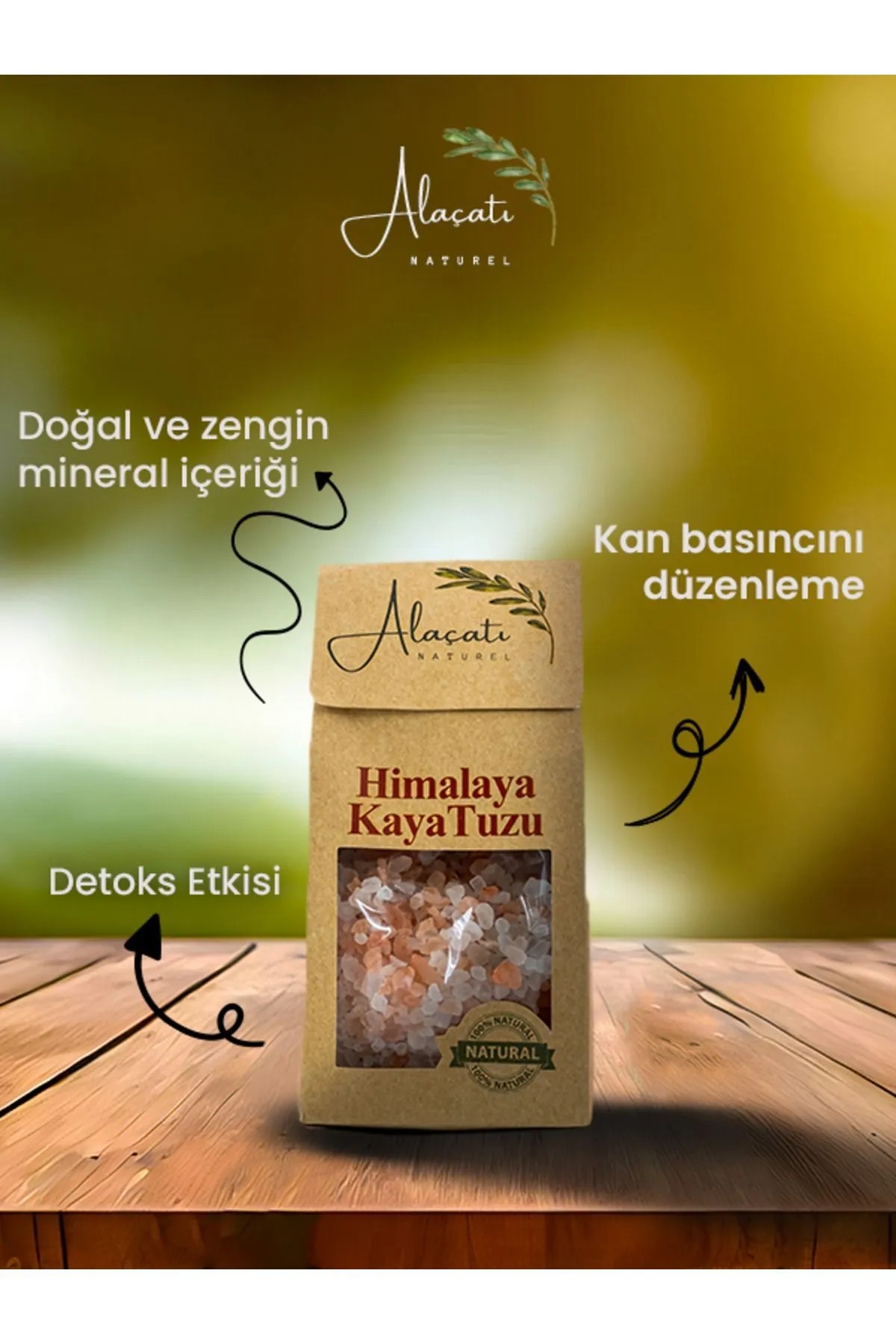 Himalaya Tuzu (Pembe-Öğütülmüş) 400 gr