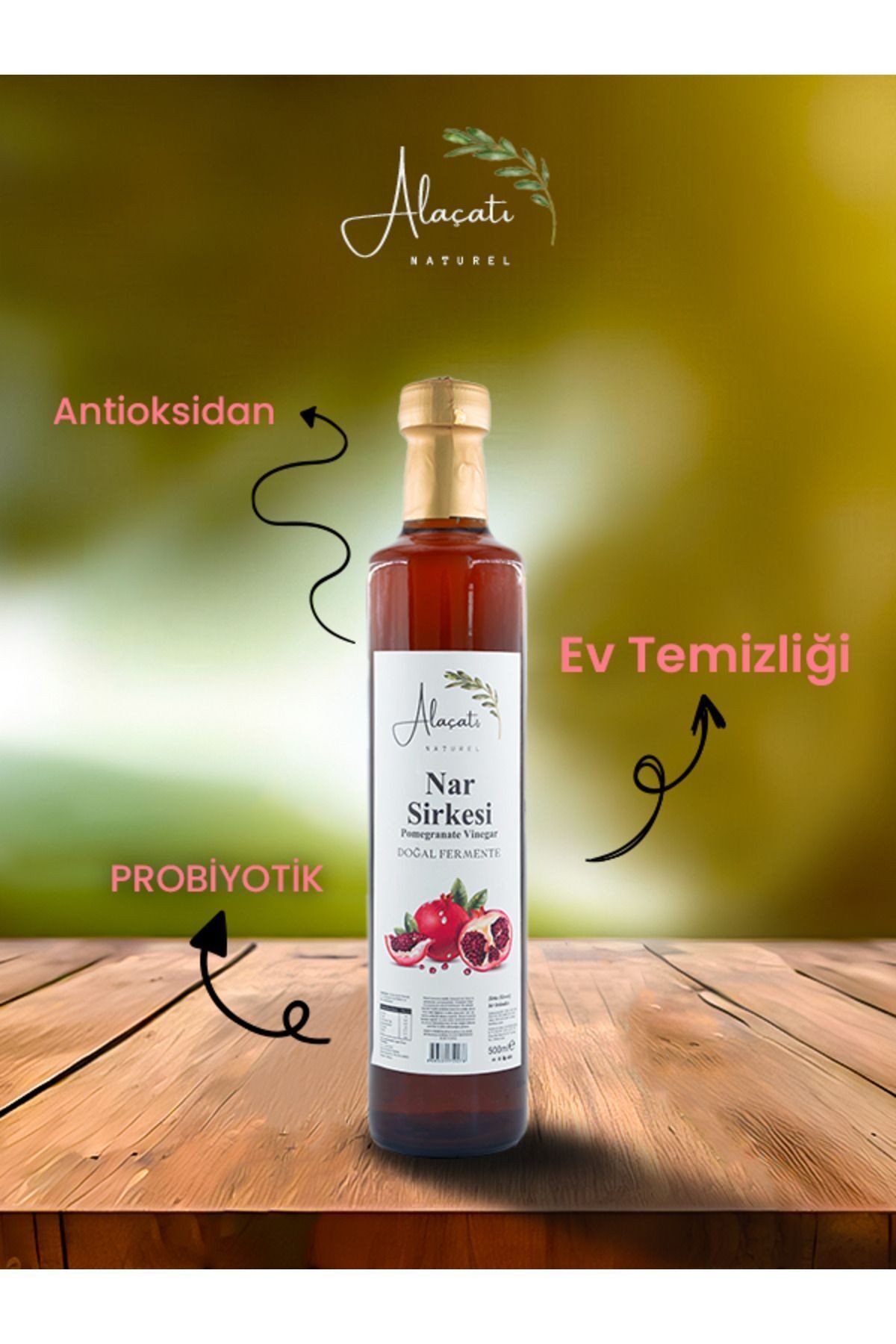 Nar Sirkesi 500 ml