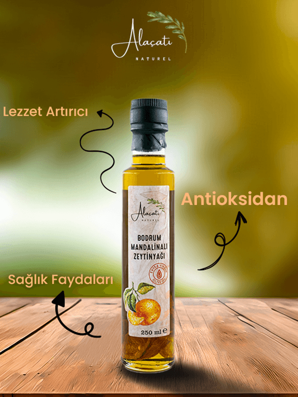 Bodrum Mandalinalı Zeytinyağ 250 ml