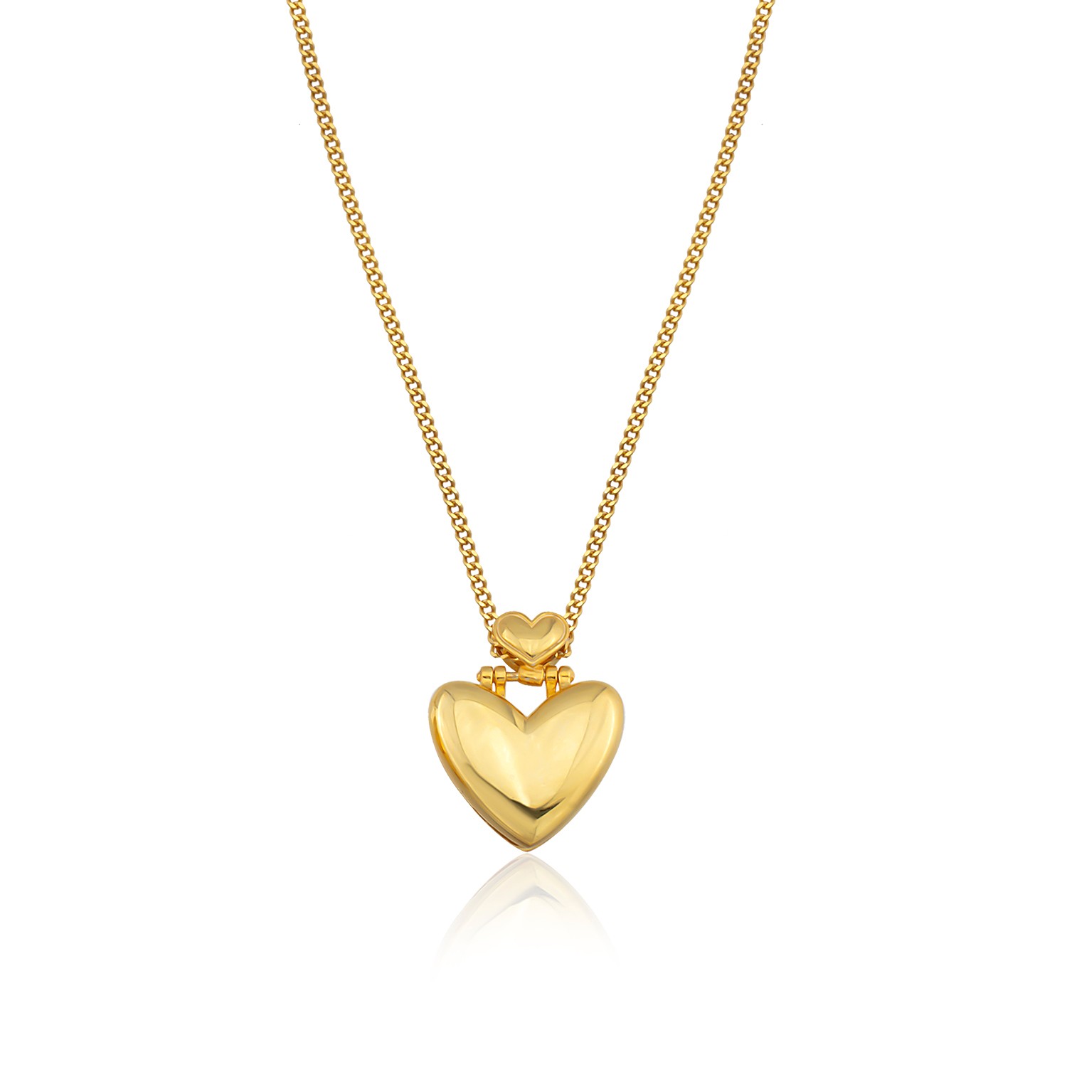 Infinity Love Locket Kolye