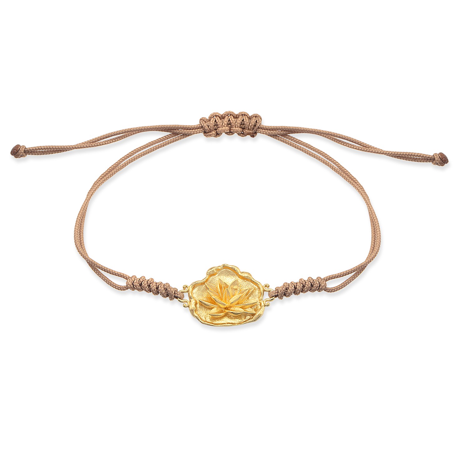 Lotus Rope Bracelet - July