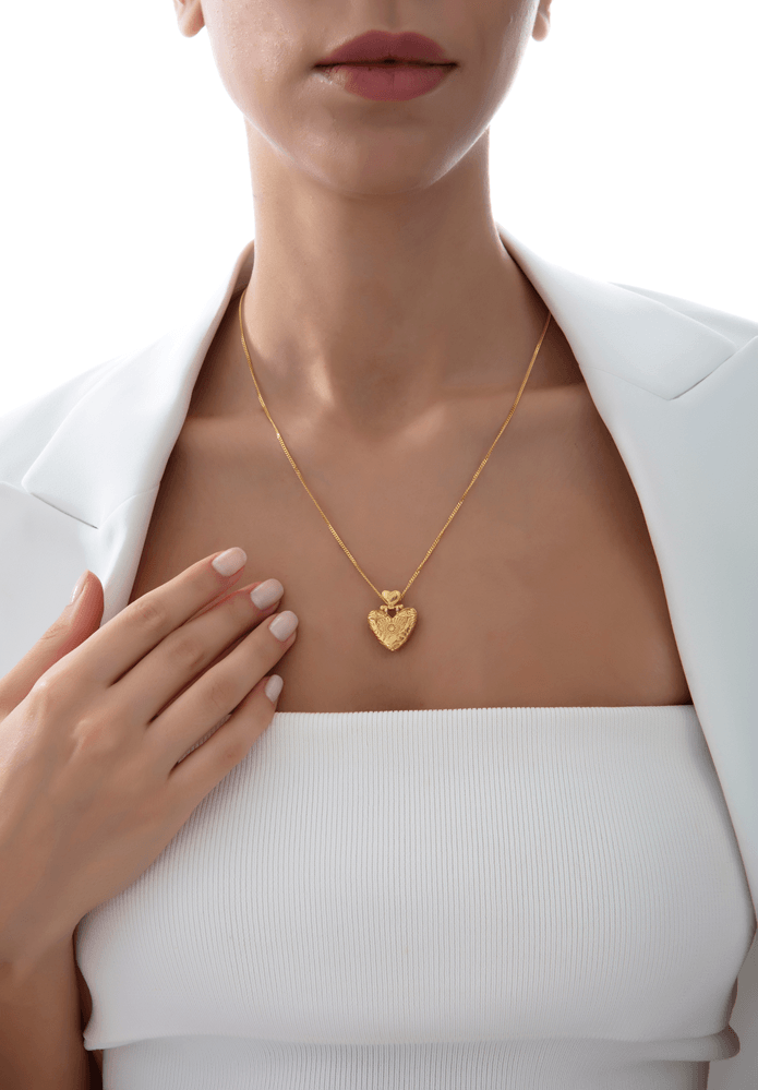 Infinity Love Locket Kolye