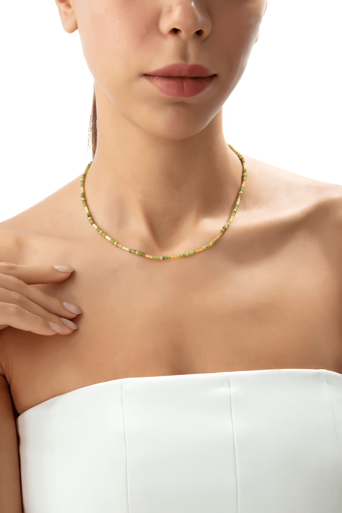 Alba Peridot Kolye