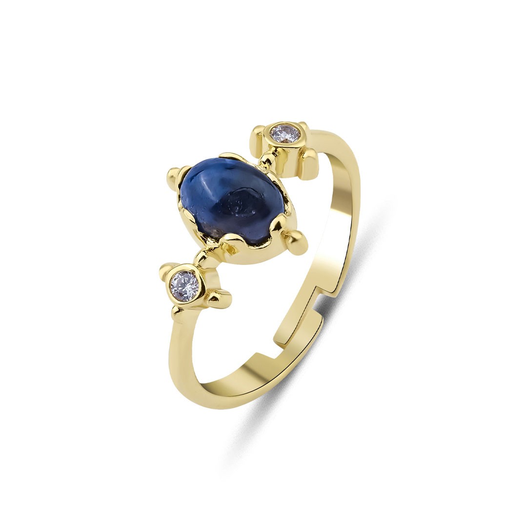 Sparkly Safir Yüzük