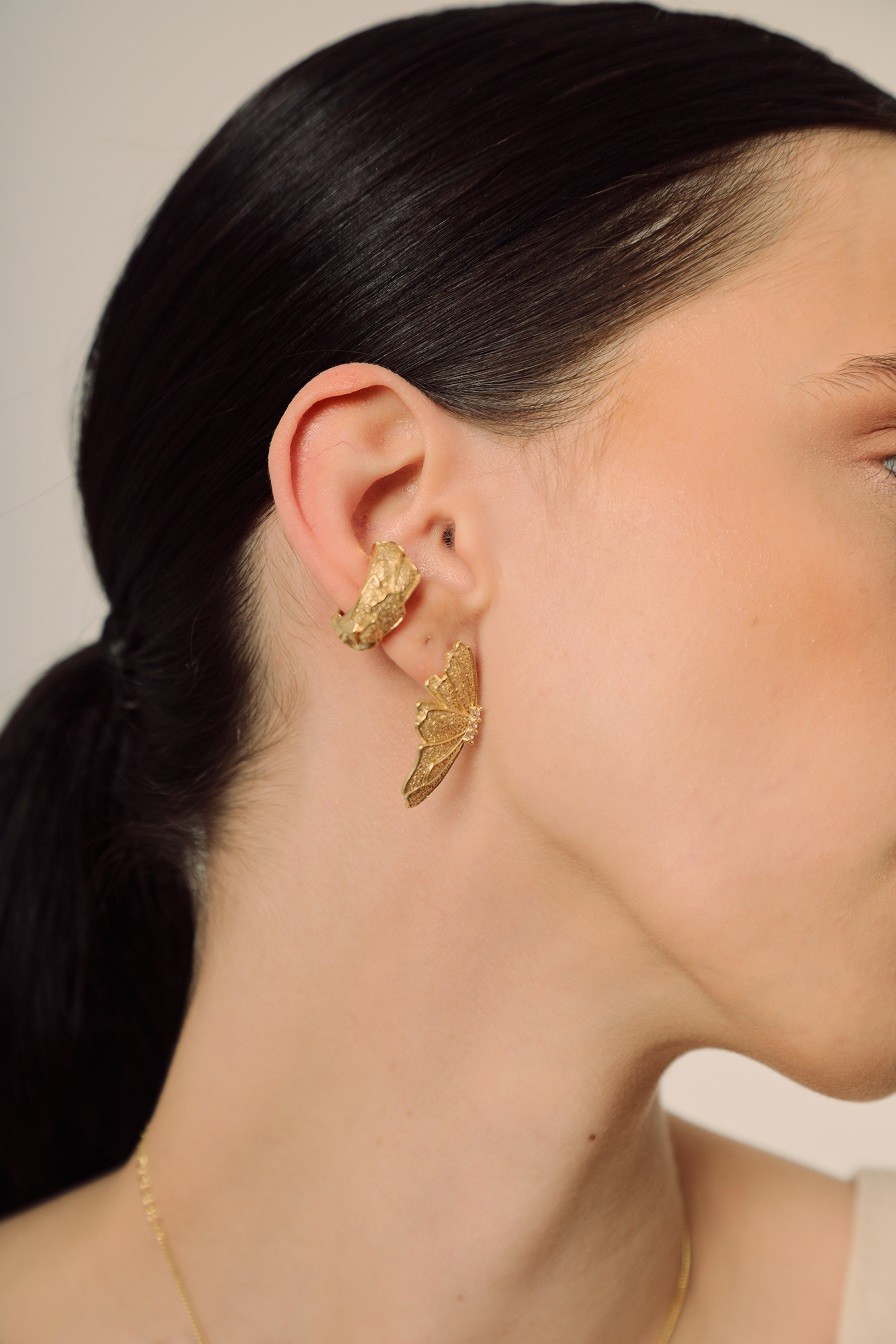 Velvet Wing Earcuff
