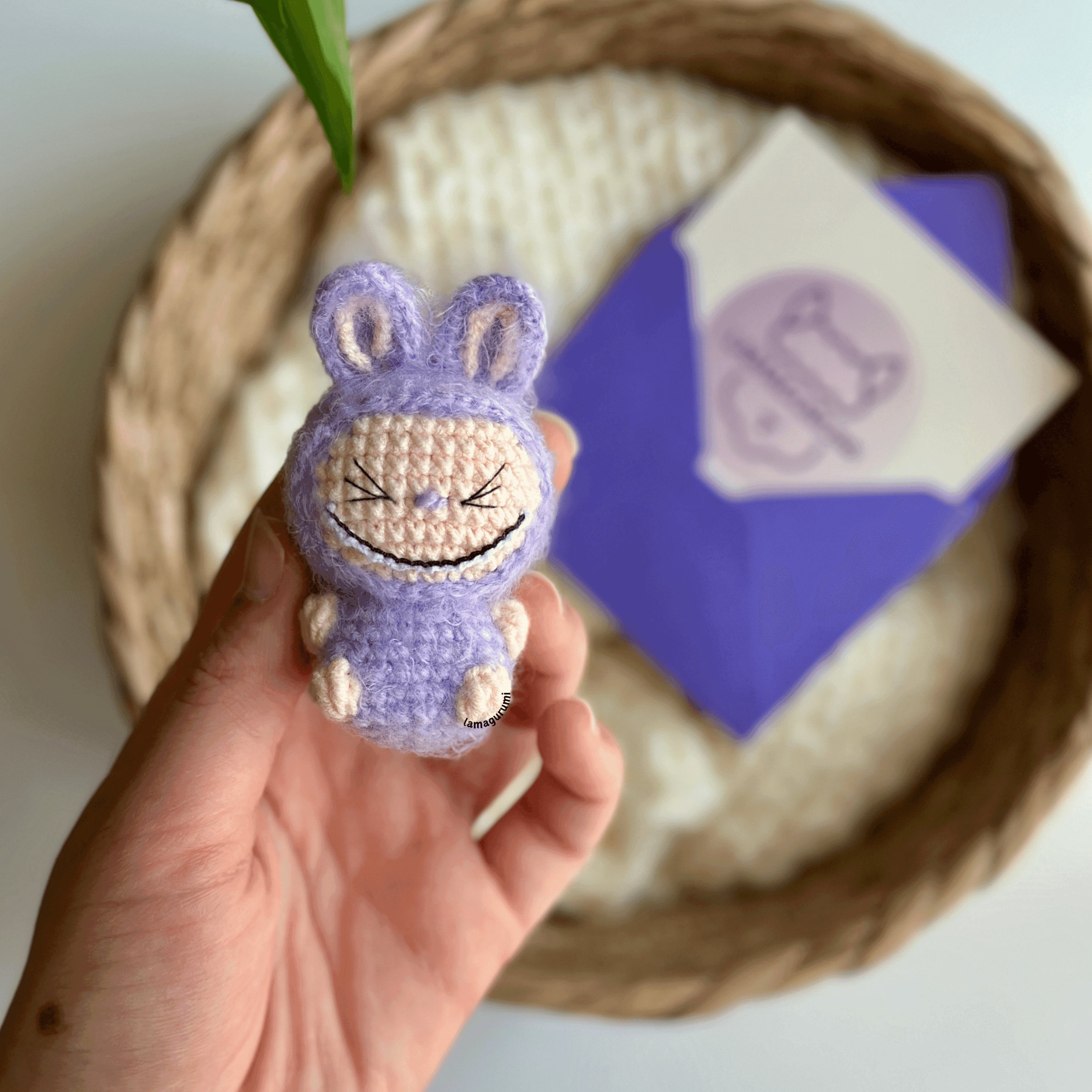 Crochet Pattern for Cute Fang-toothed Buddy Amigurumi (PDF) (English)