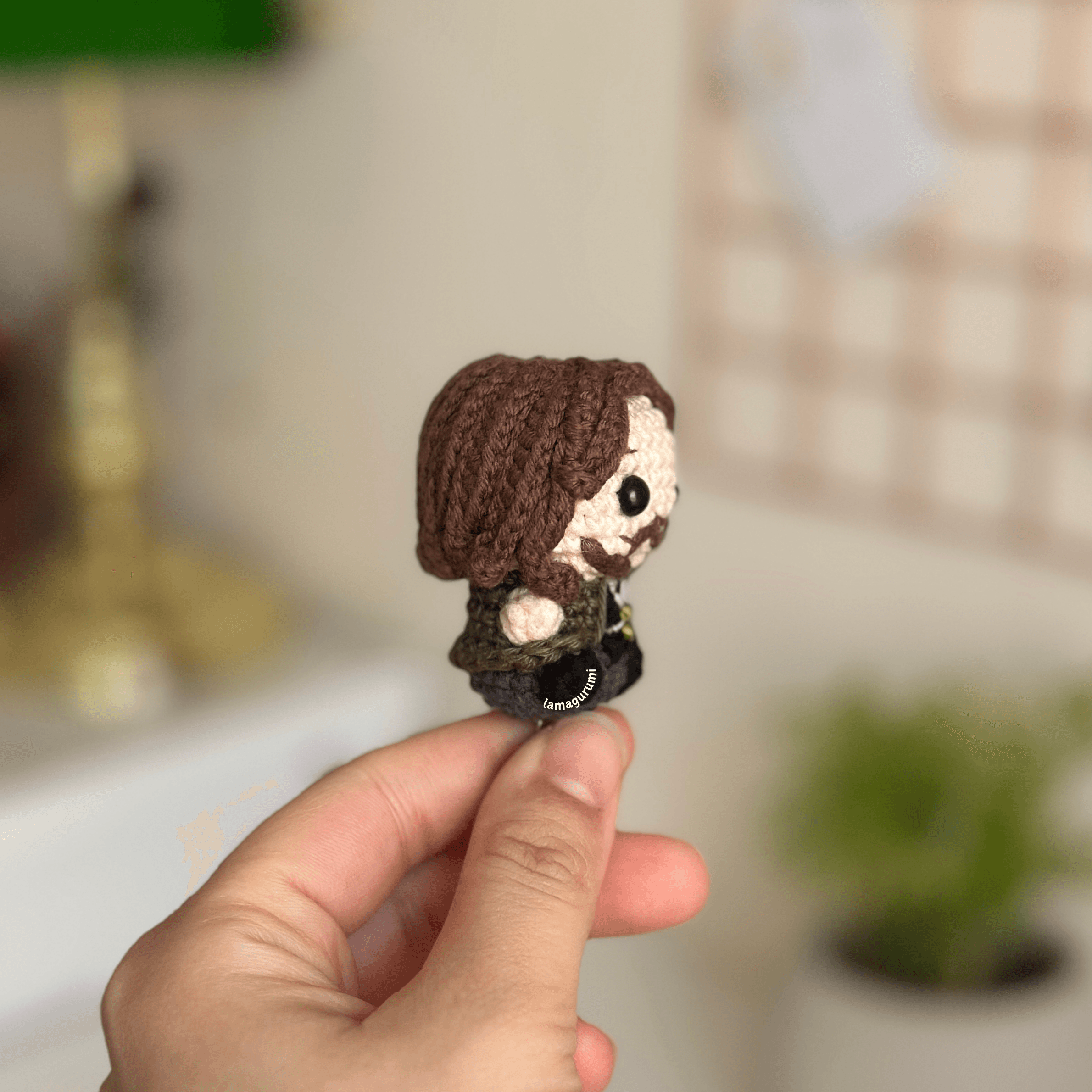 Crochet Pattern for Godfather Wizard Amigurumi (PDF) (English)