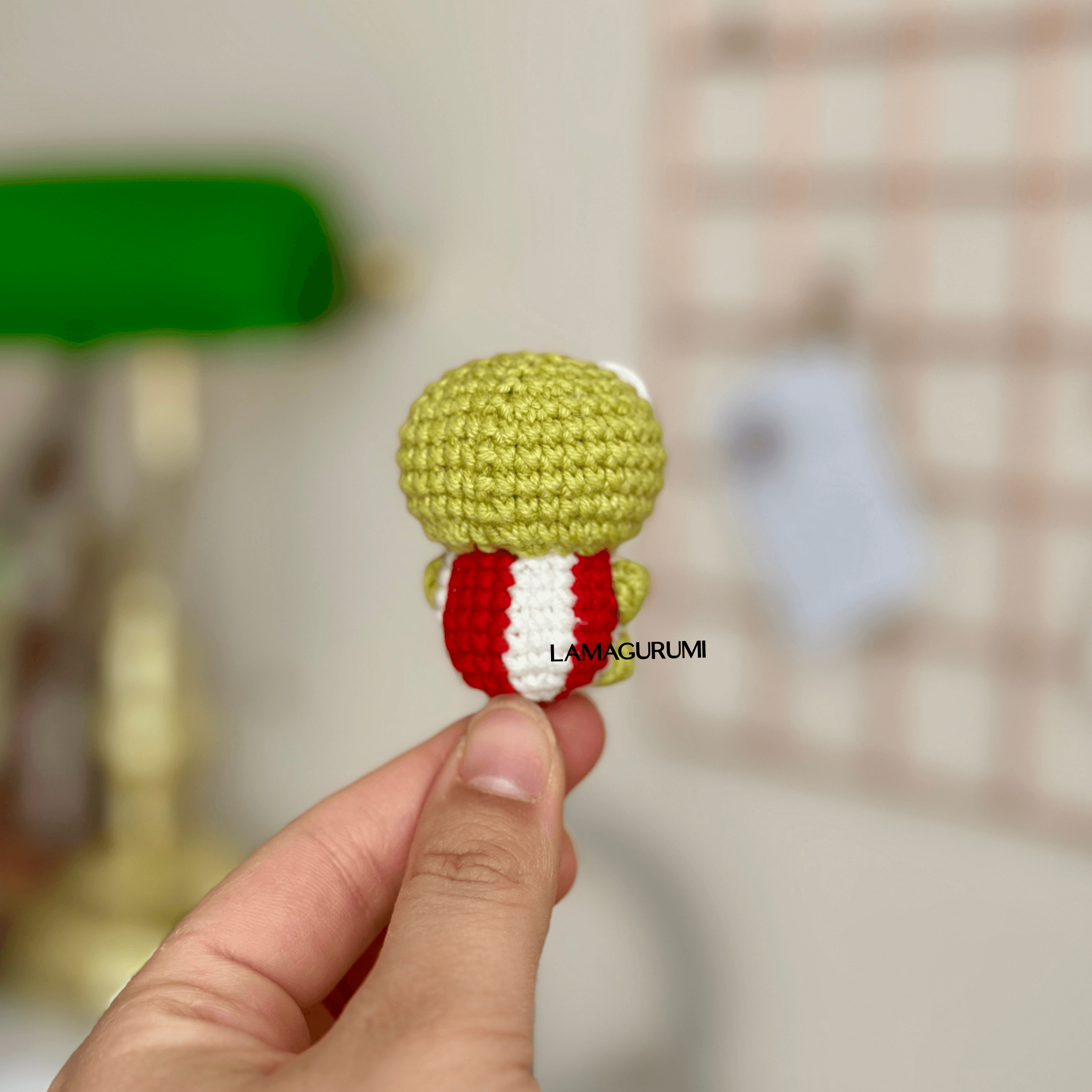 Crochet Pattern for Cheeky Frog Amigurumi (English) (PDF)