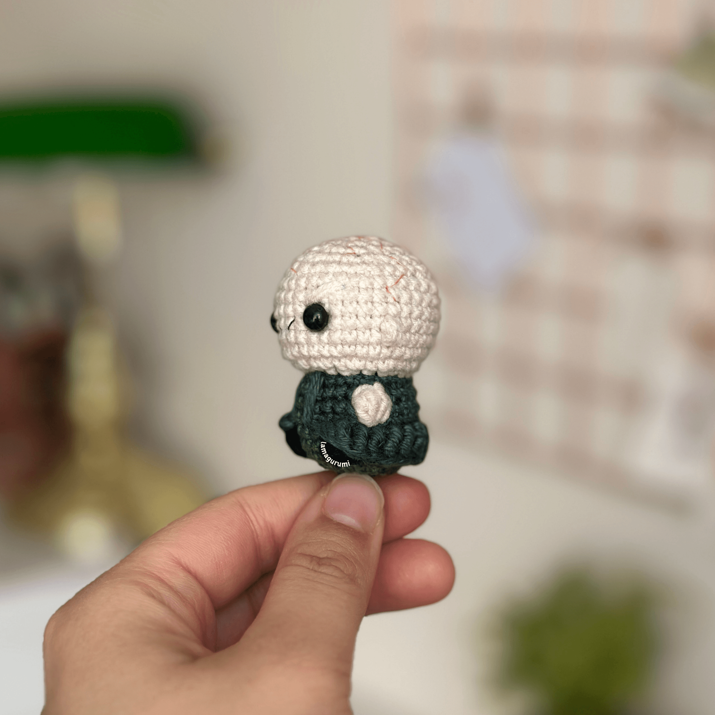 Crochet Pattern for Dark Wizard & Snake Amigurumi (PDF) (English)