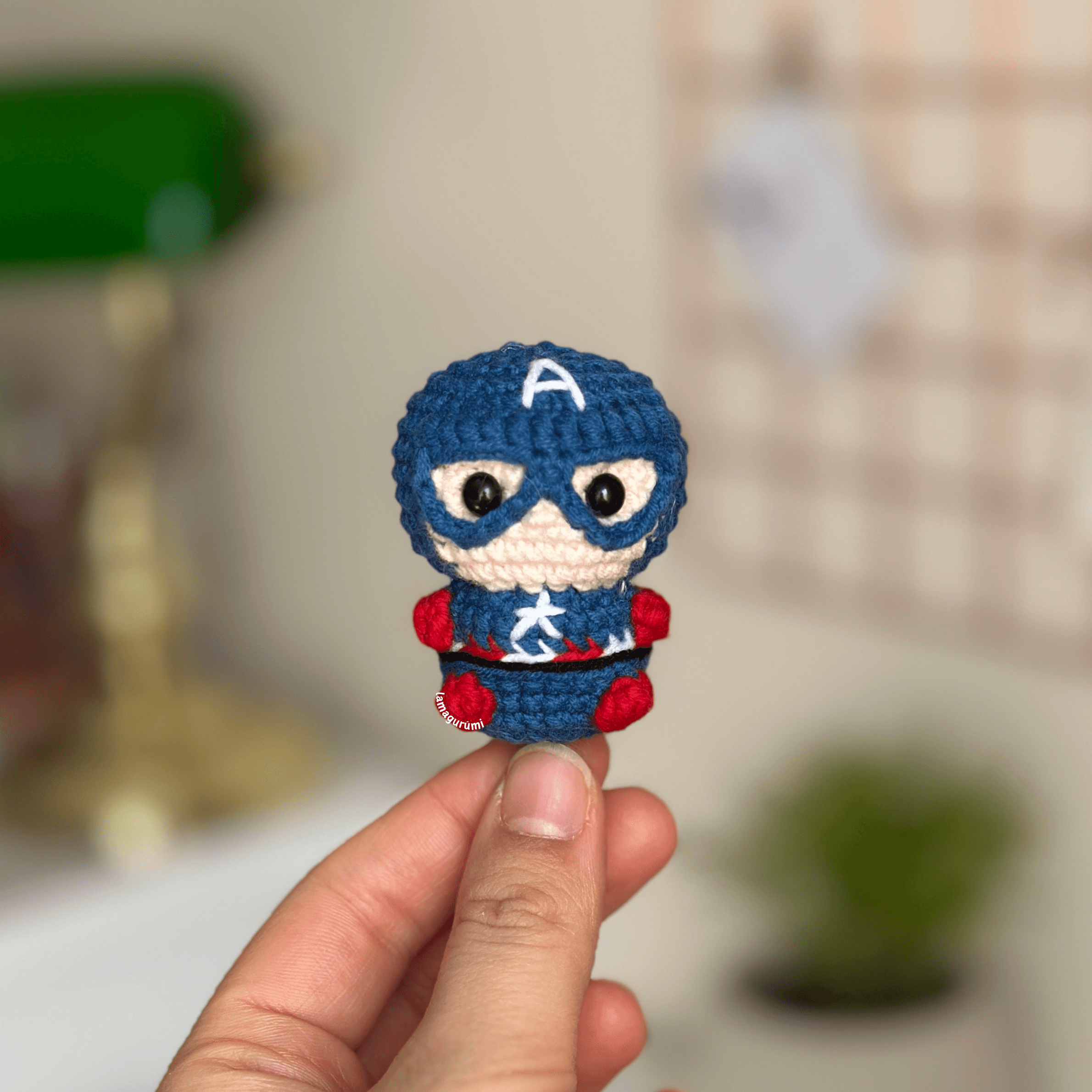 Crochet Pattern for The Shielded Hero Amigurumi (English) (PDF)
