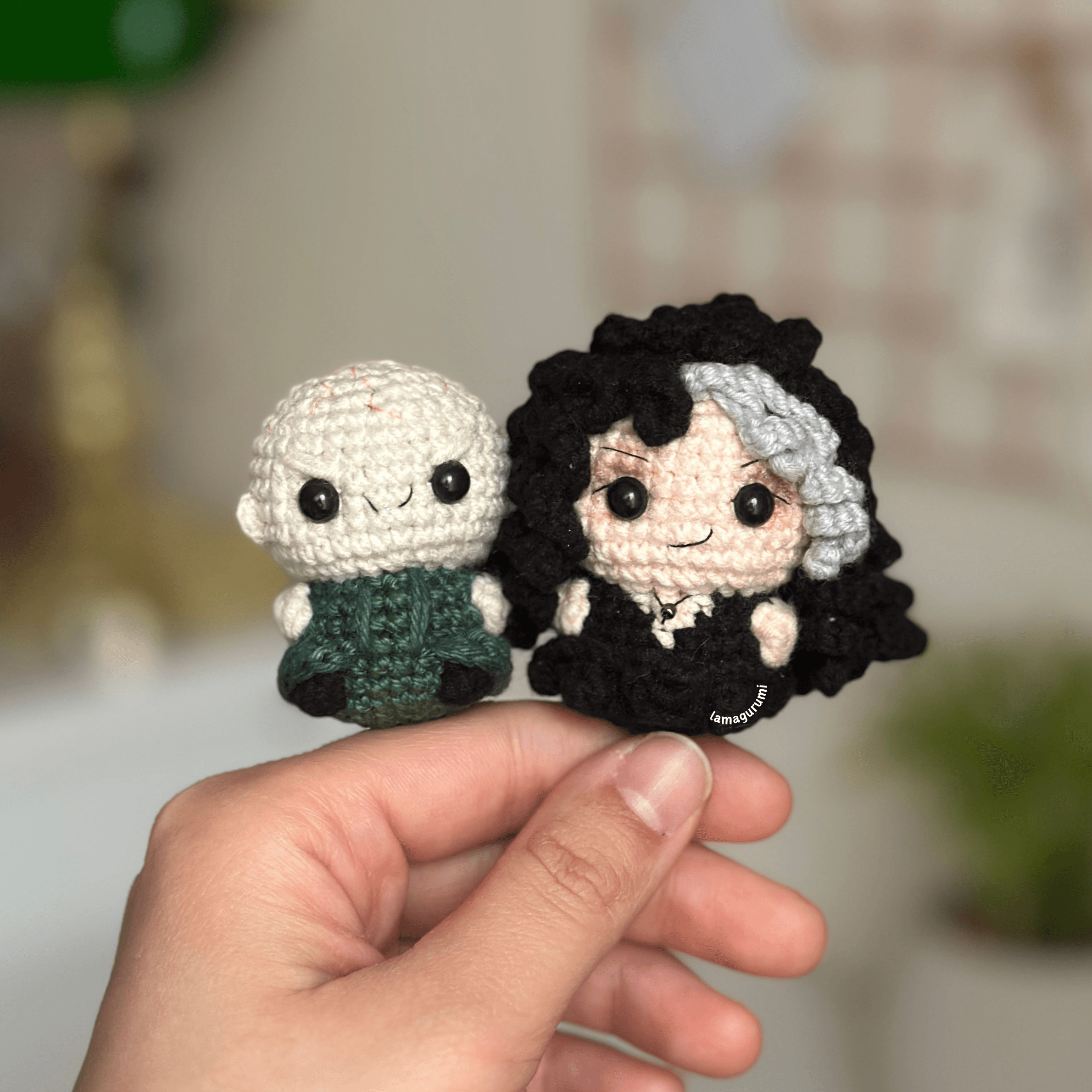 Crochet Pattern for Shadow Witch Amigurumi (PDF) (English)